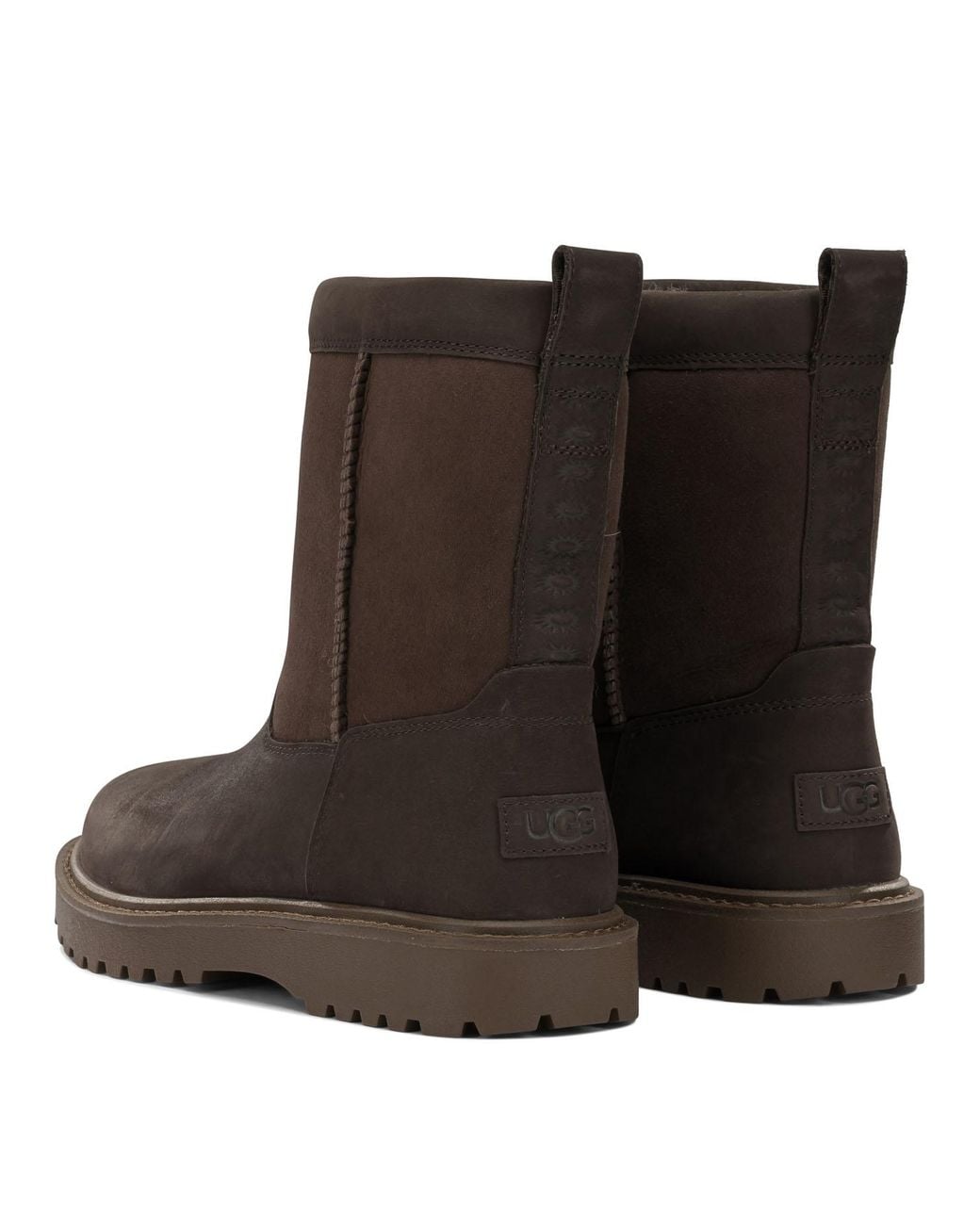 Ugg Brown "Birch Ii" Pull-On Ankle Boots for men