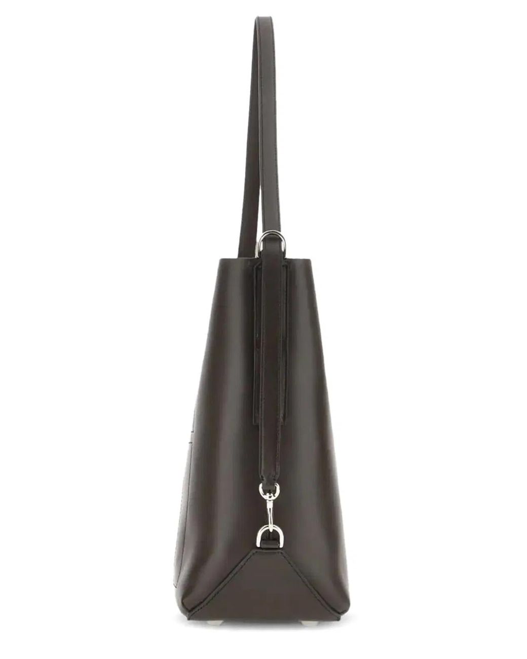 Hogan Black Medium Hobo Bag Hocket Calfskin Shoulder