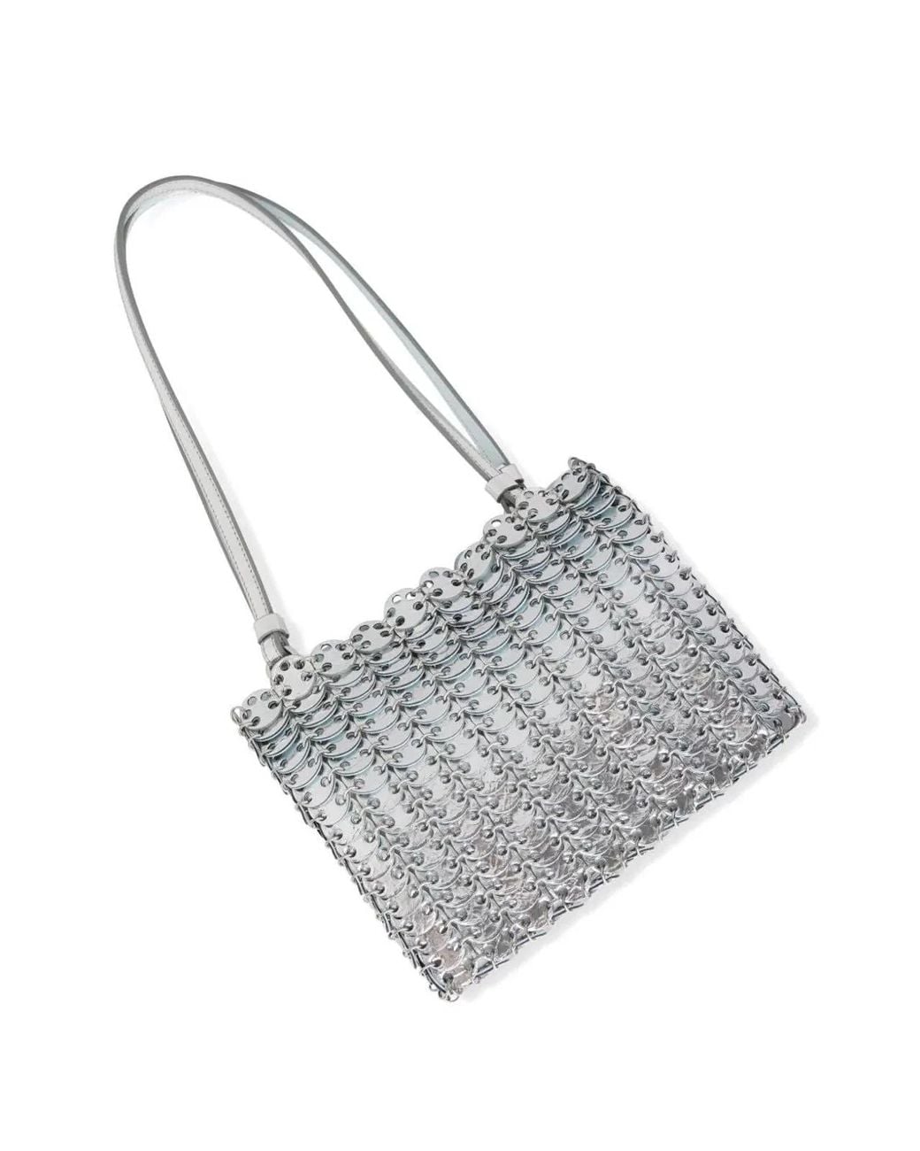 Rabanne White Shoulder Bag
