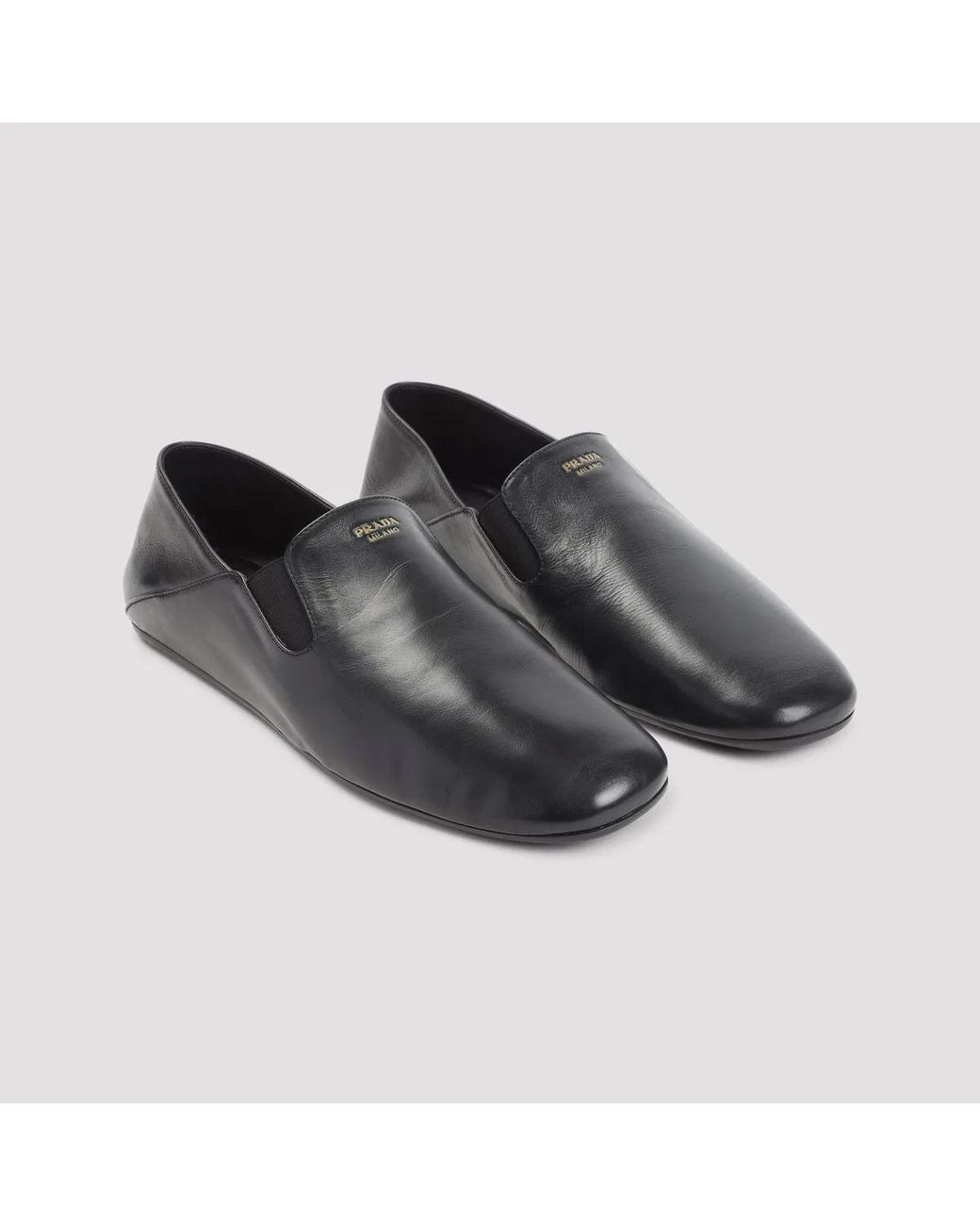 Prada Black Slip-On Loafer for men