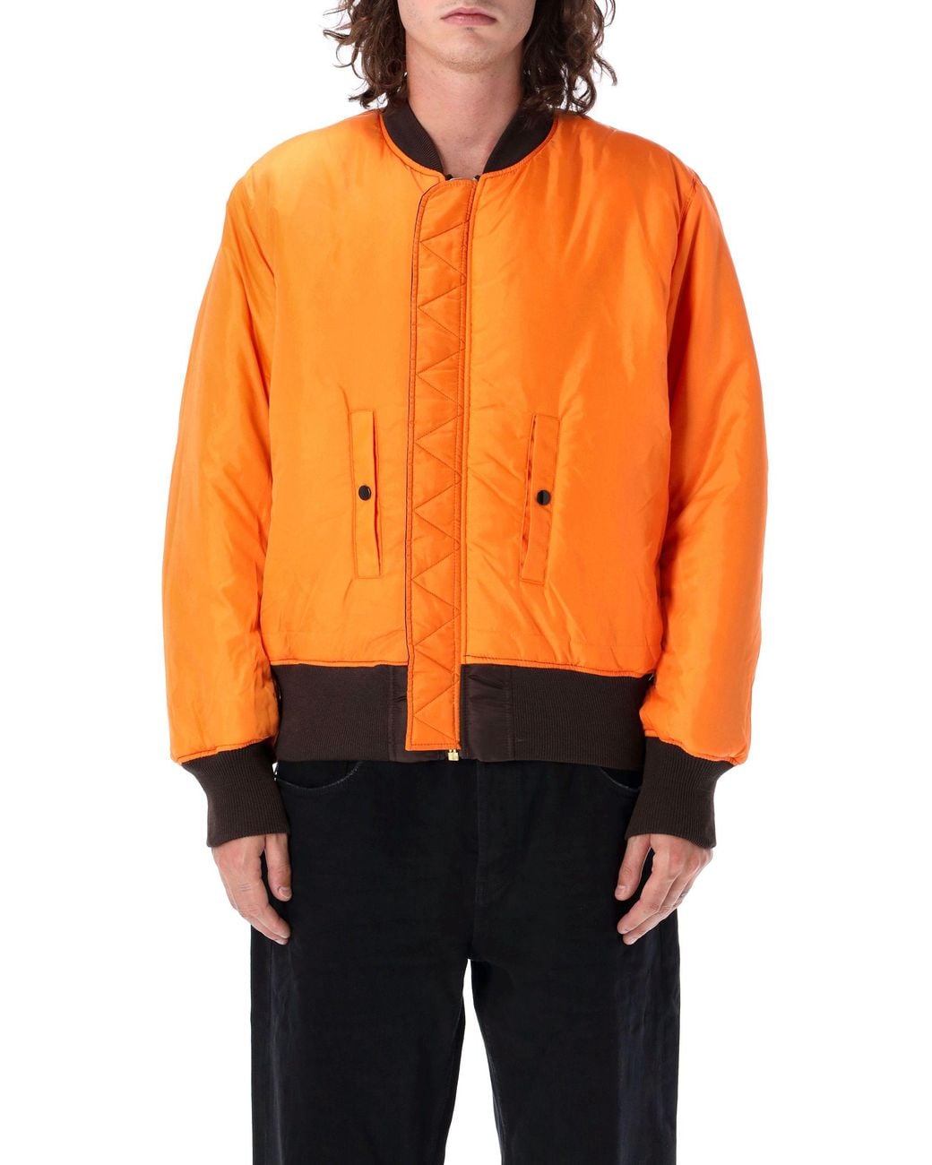 Alpha Industries Black Ma-1 Heritage Bomber for men