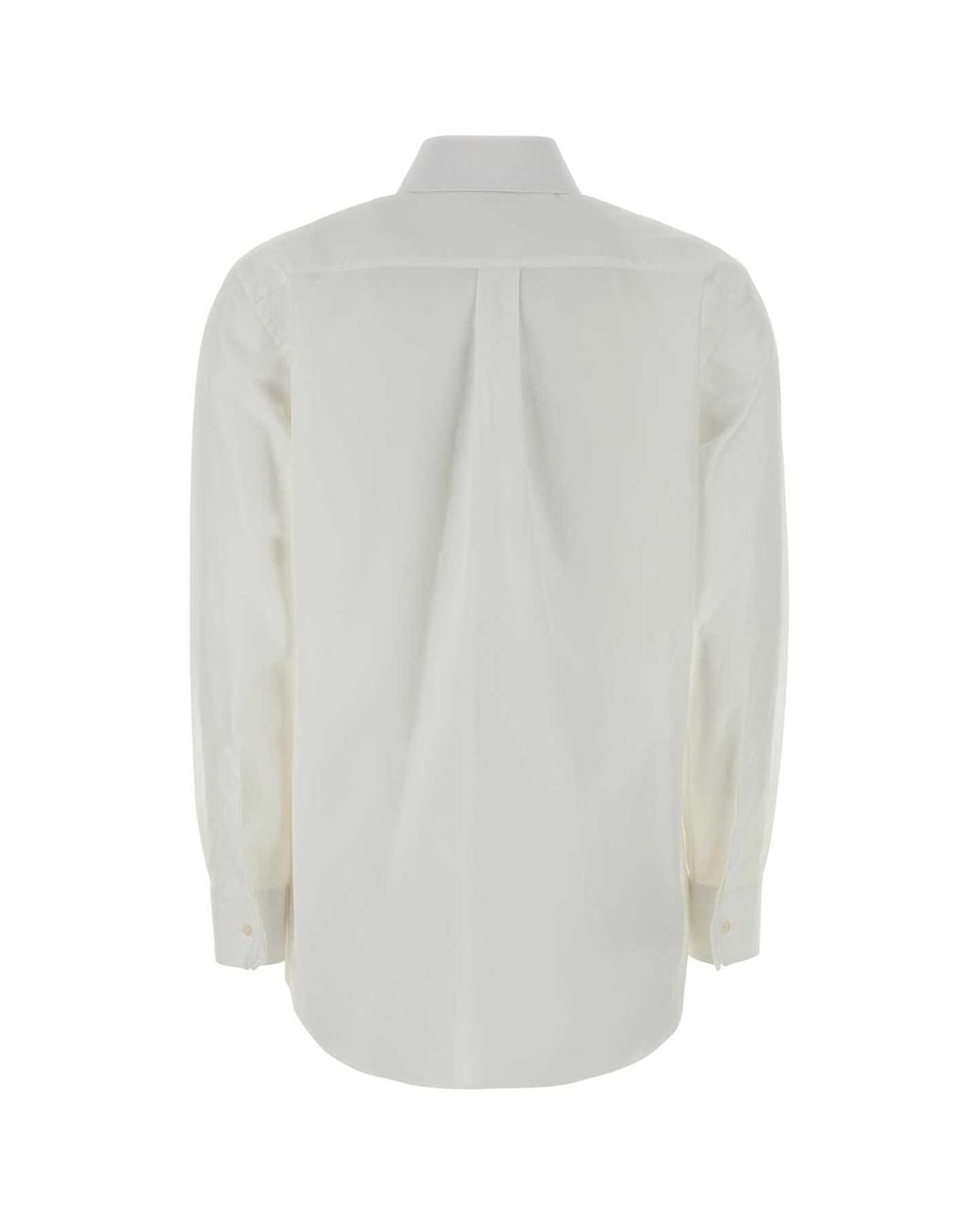 Dolce & Gabbana White Dolce & Gabbana Poplin Shirt