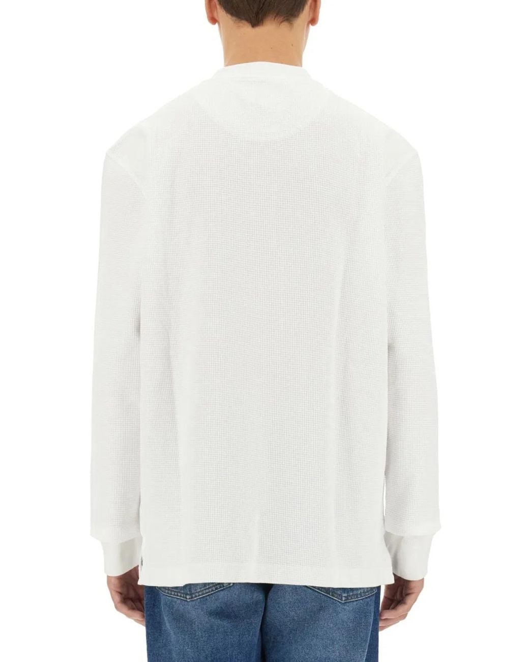 Barracuda White Henley T-Shirt for men