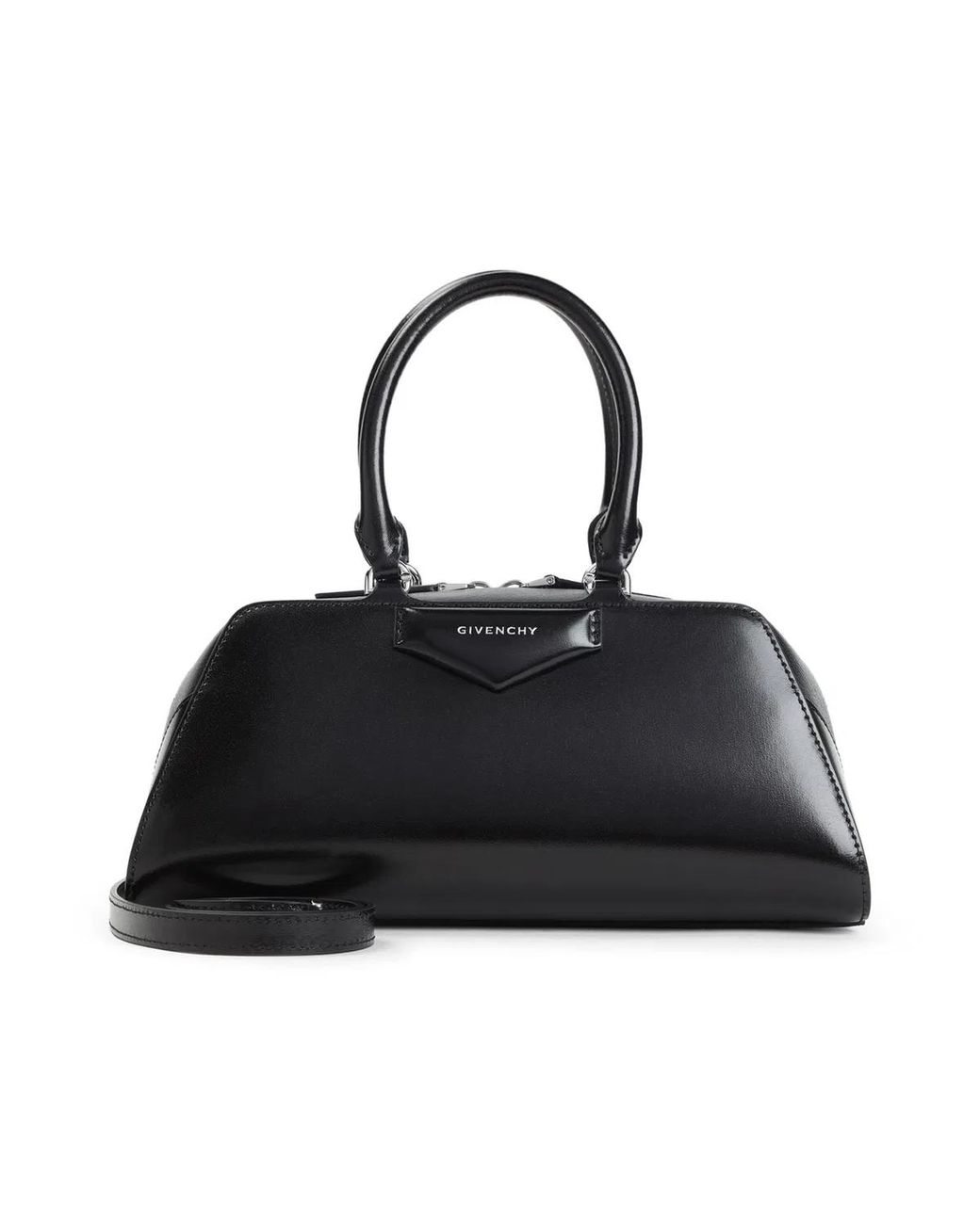 Givenchy Black Mini Antigona Clutch Bag