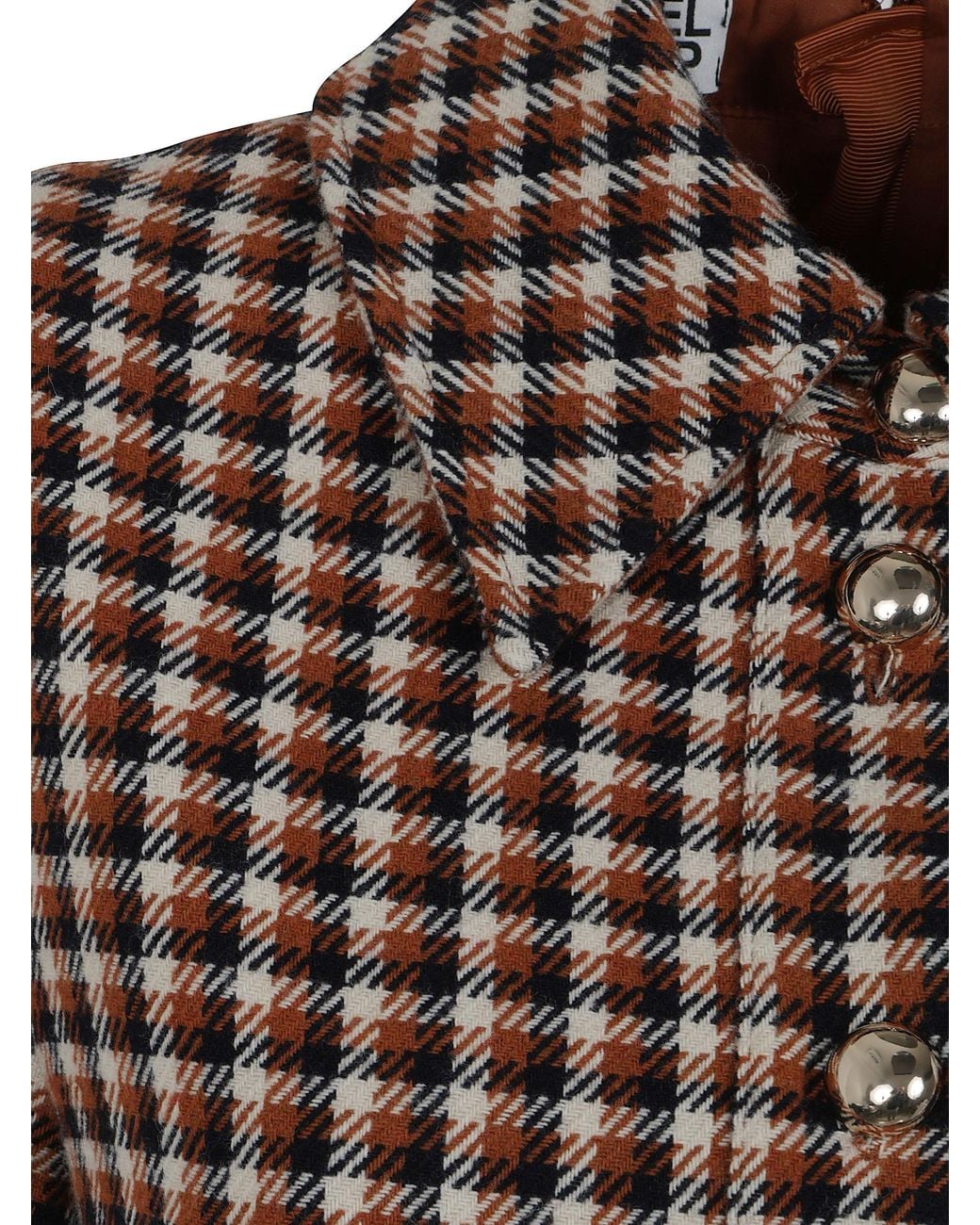 Essentiel Antwerp Brown "Kin" Fitted Dress