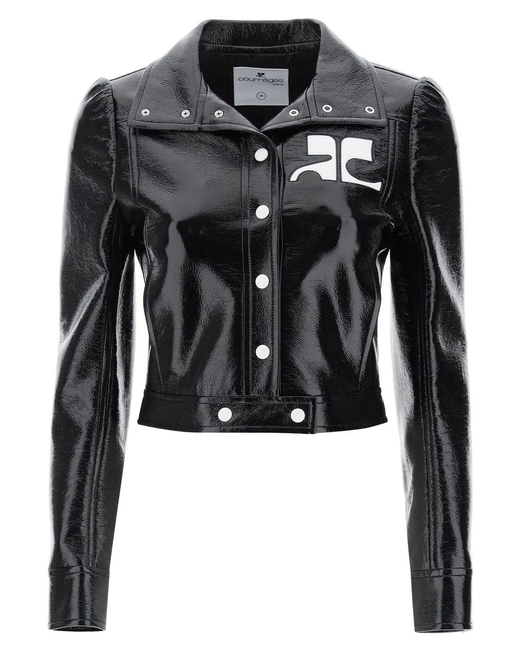 Courreges Black Courregès Jacket