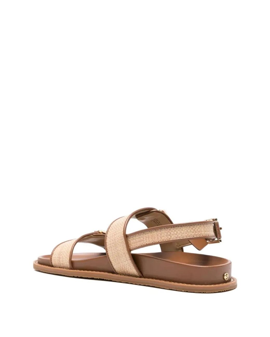 MICHAEL Michael Kors White "Nia" Flat Sandal T. 005