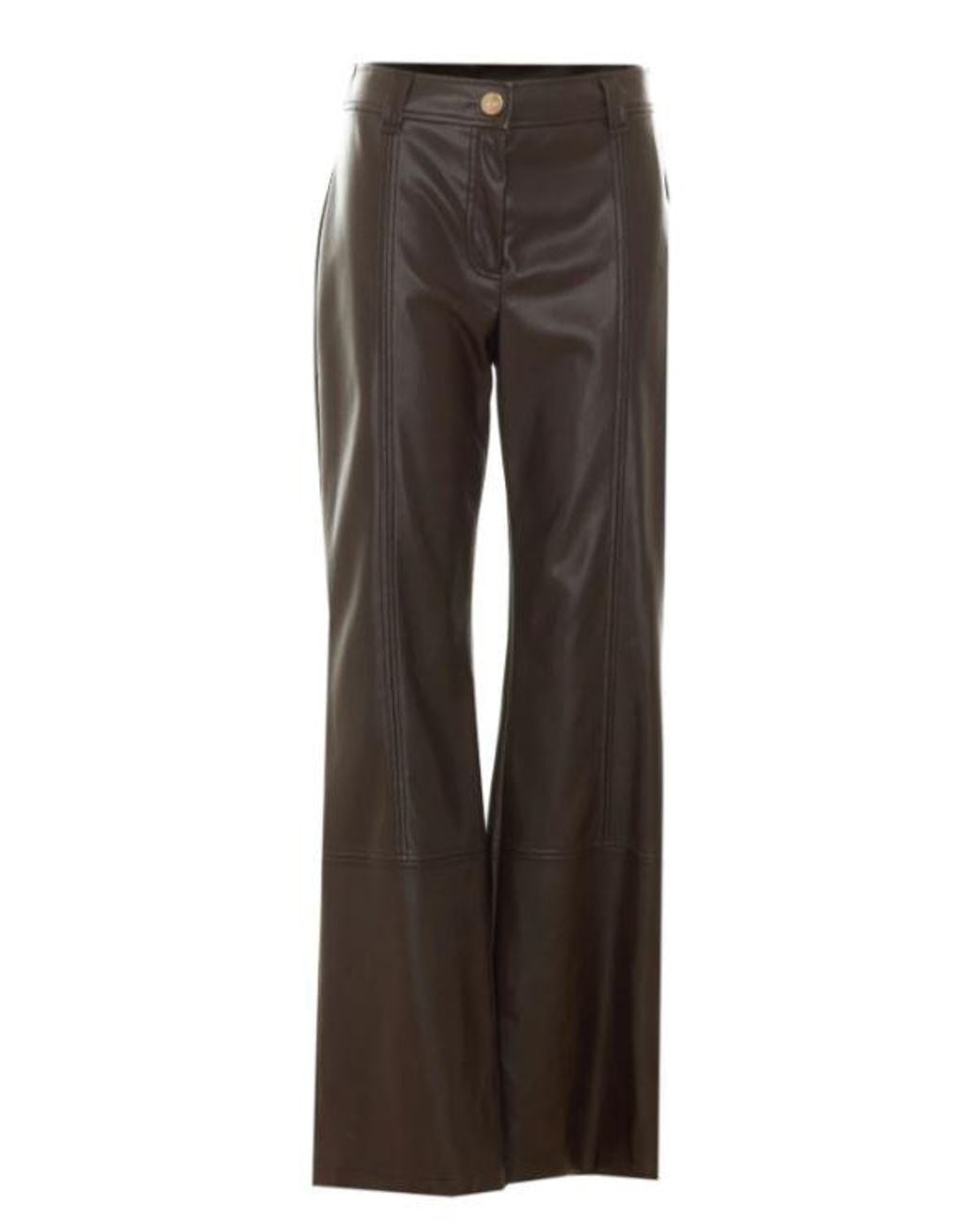Liu Jo Black Moka Polyester Trousers