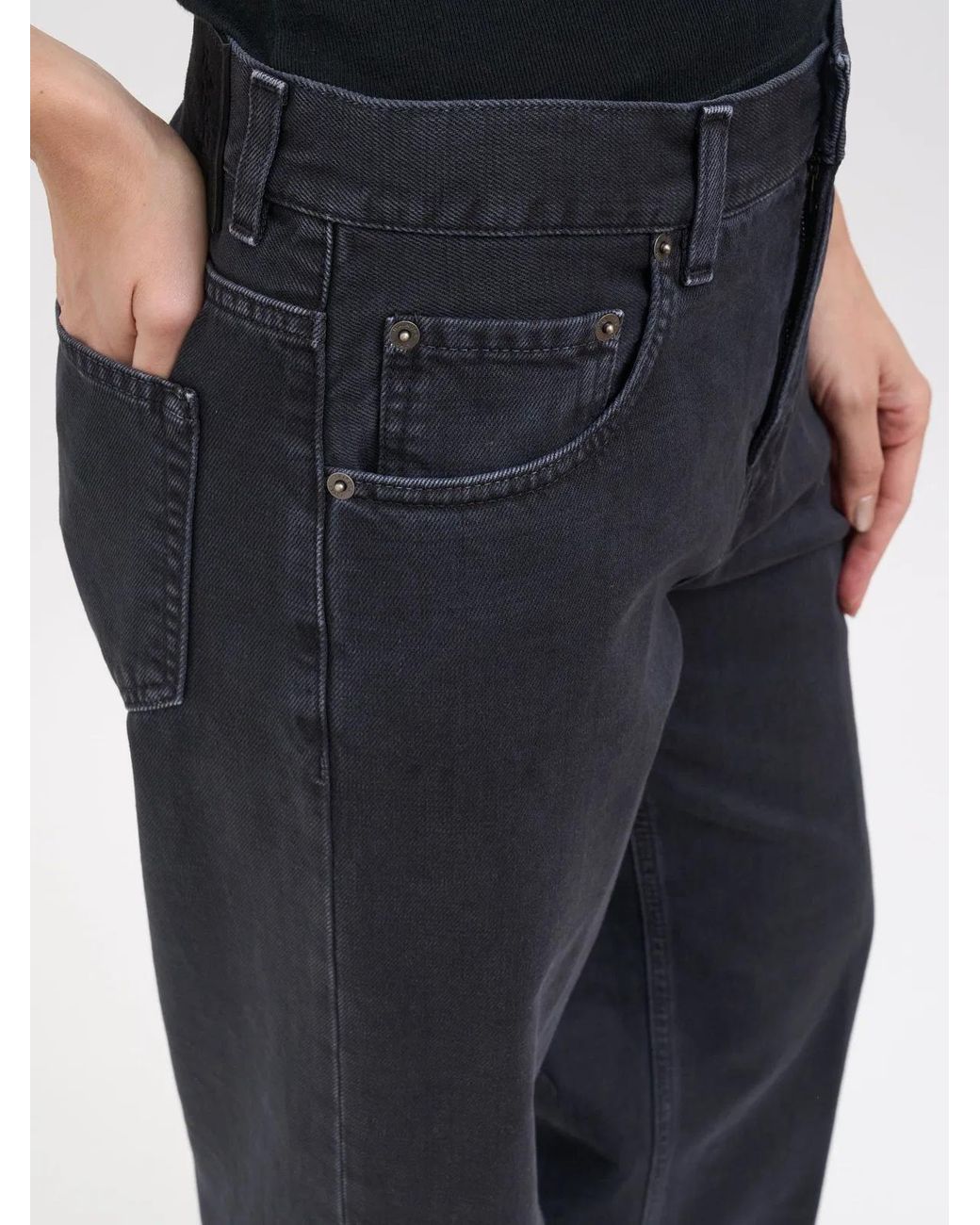 Haikure Black Bonnie Bull Trousers 44