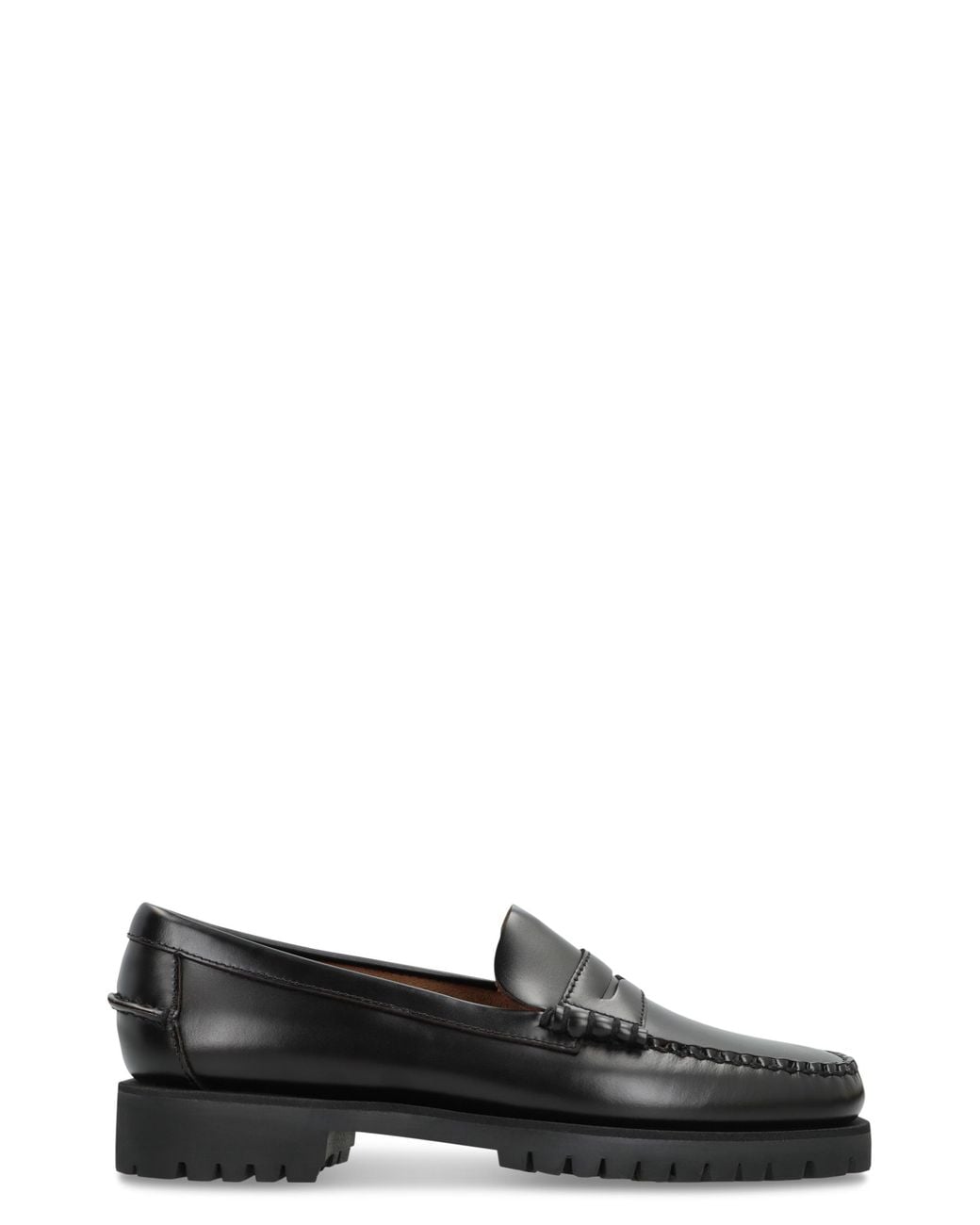 Sebago Black Mocassini Donna Dan Lug