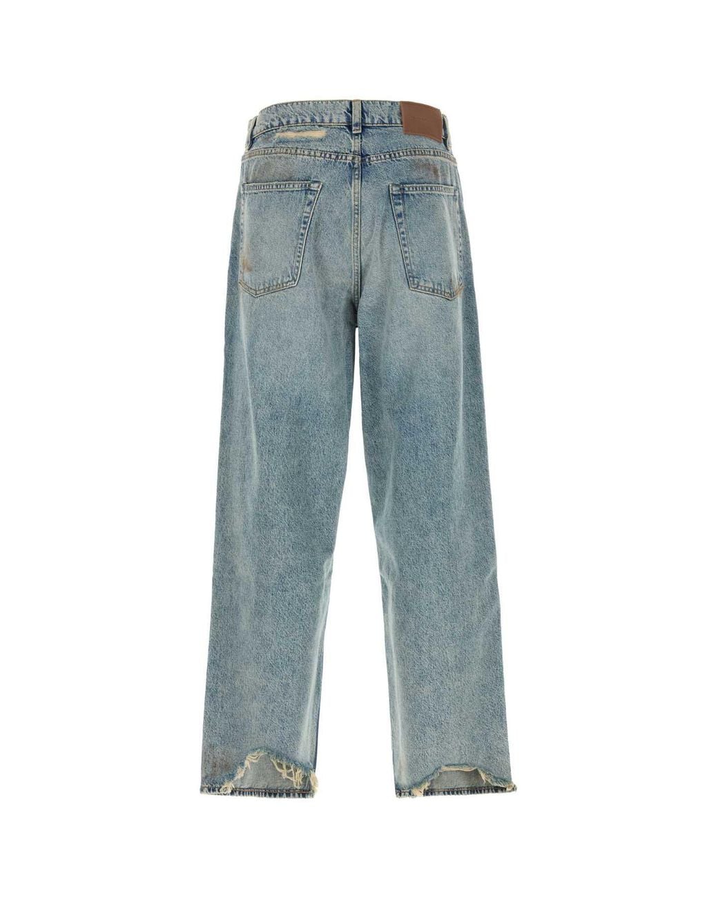 Our Legacy Blue Reveal-Wash Straight-Leg Denim Jeans for men