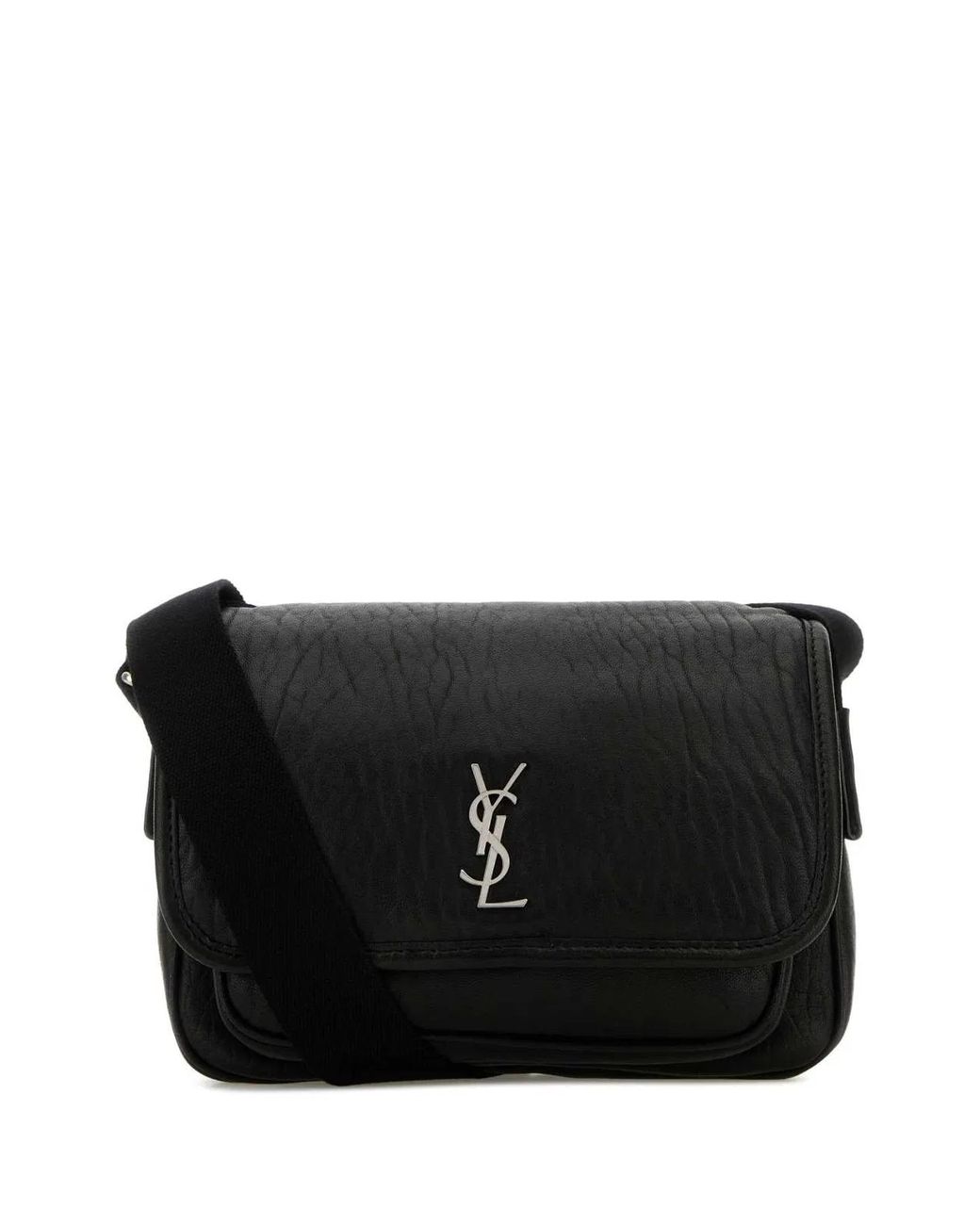Saint Laurent Black Niki Messenger Small Bag for men
