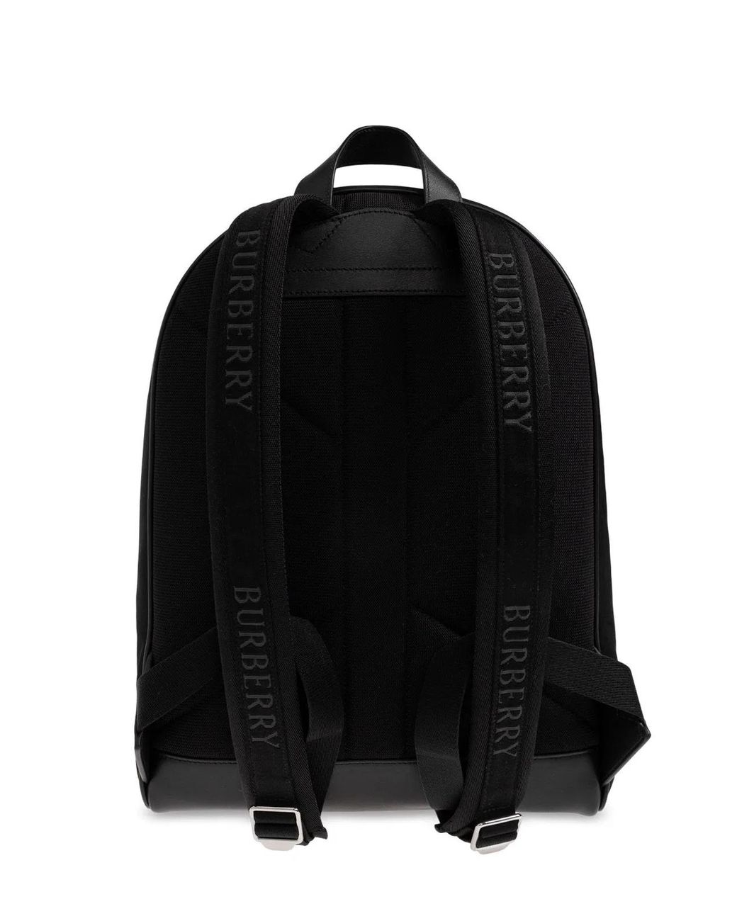 Burberry Black Backpack With Logo for men