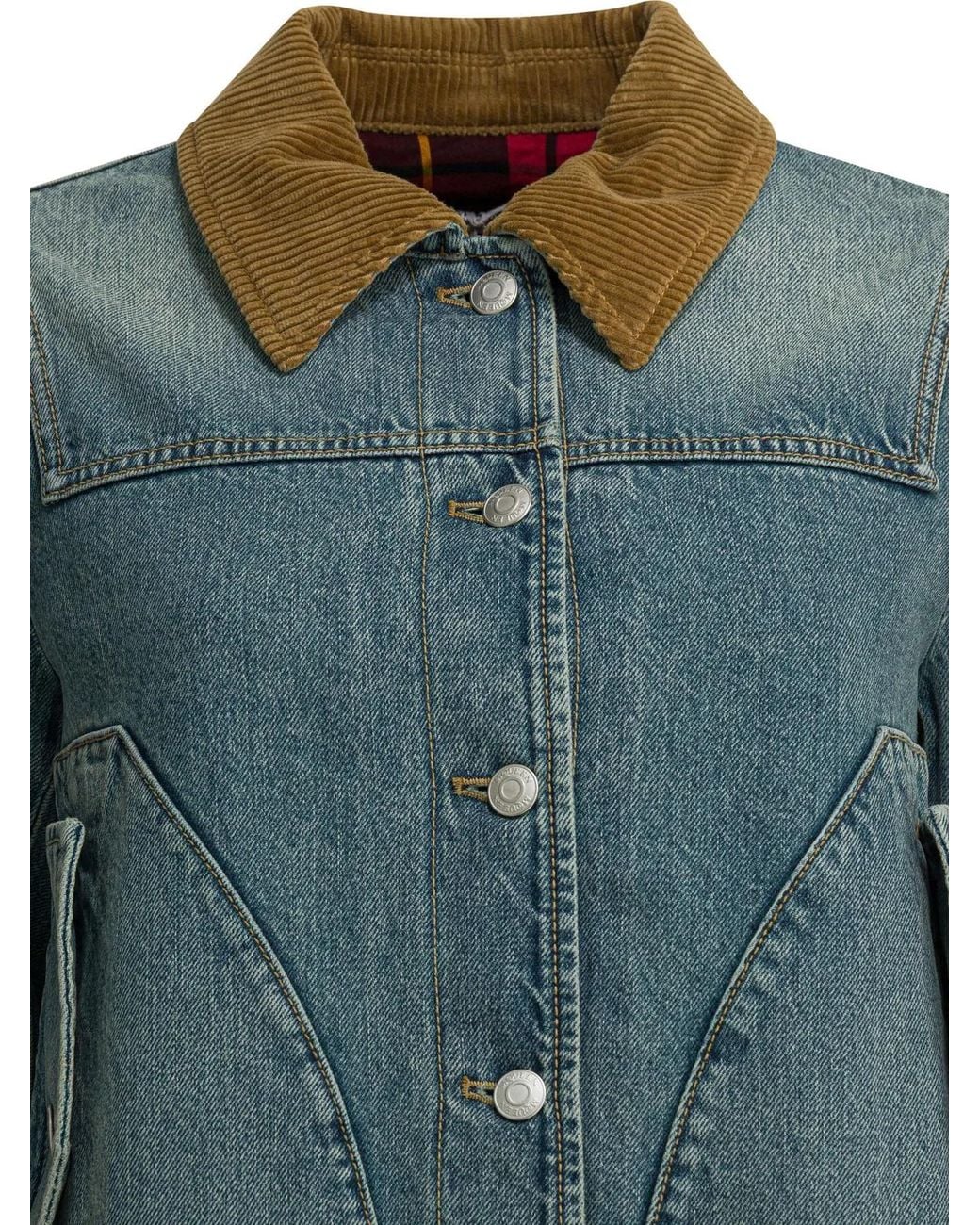 McQueen Blue Denim Jacket