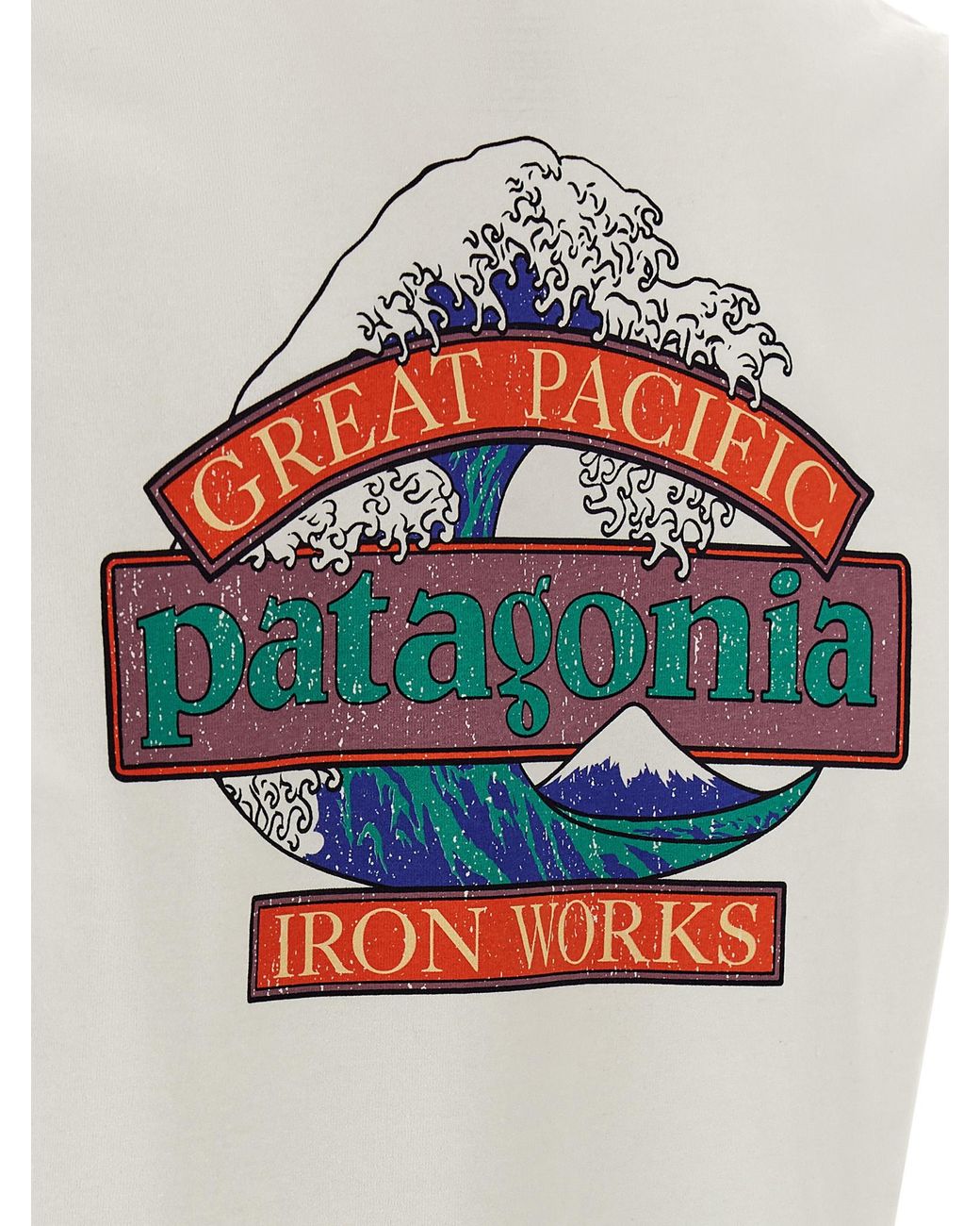 Patagonia White 'Responsibili' T-Shirt for men