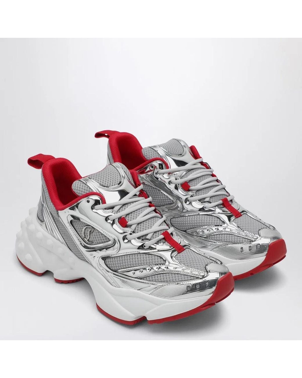 Christian Louboutin Gray So Flo Running Sneaker for men