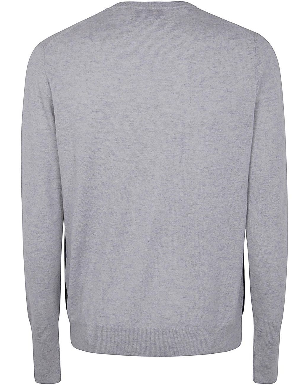 Ballantyne Gray V Neck Pullover for men