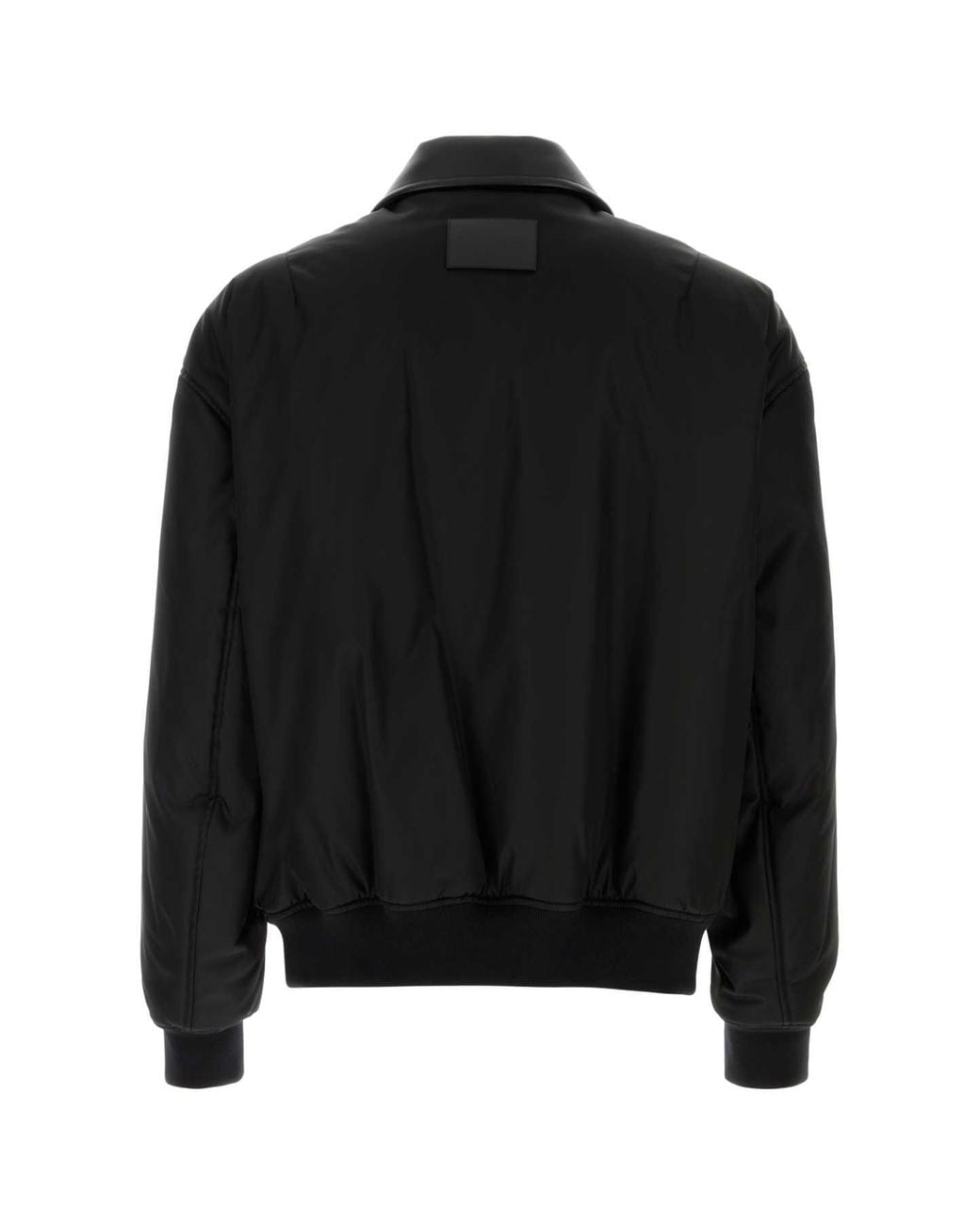 Balenciaga Black Nylon Bomber Jacket for men