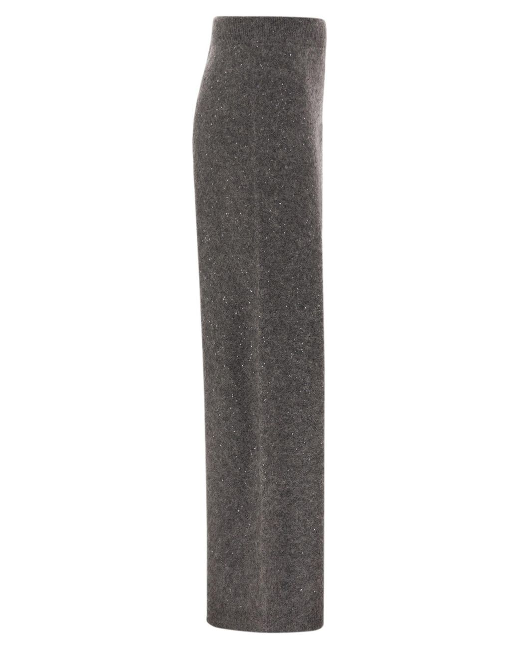 Fabiana Filippi Gray Knitted Trousers