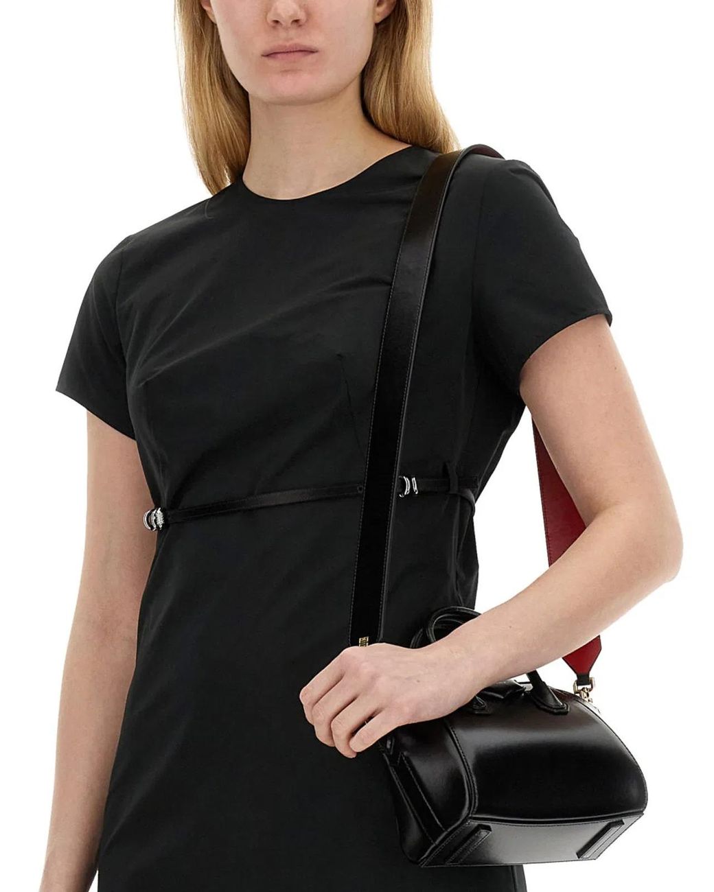 Givenchy Black 24Ss Mid Skirt For