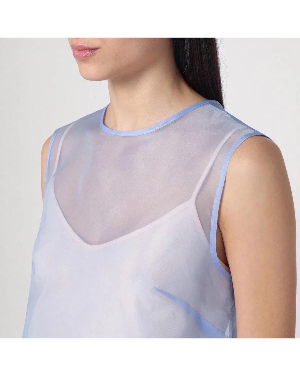 P.A.R.O.S.H. Blue Sky Tank Top