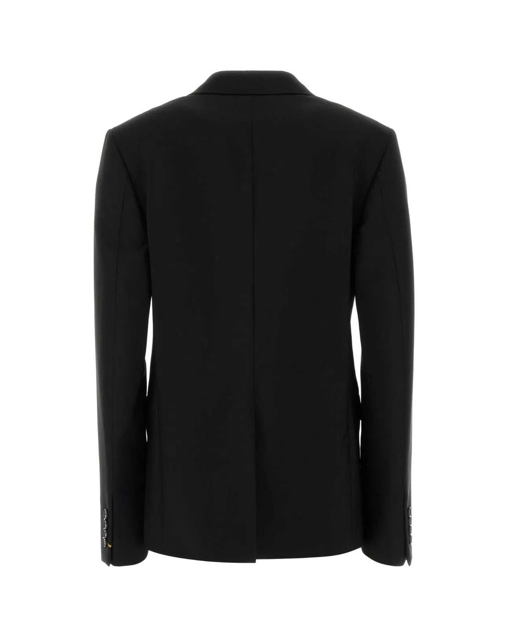Fendi Black Mohair Blend Blazer