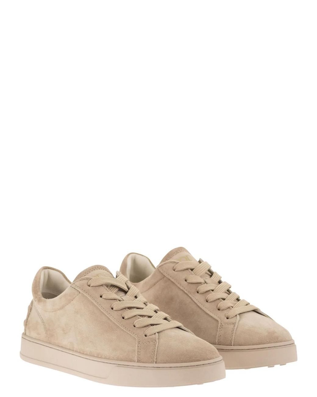 Tod's Brown Suede Leather Trainers