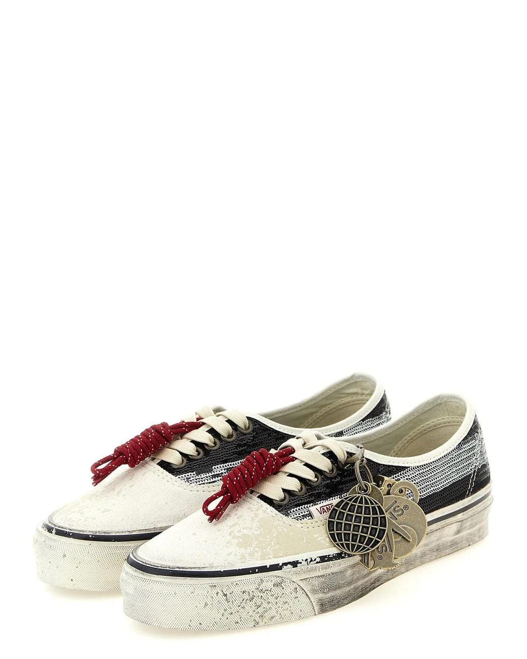 Vans White 'Authentic Premium' Sneakers