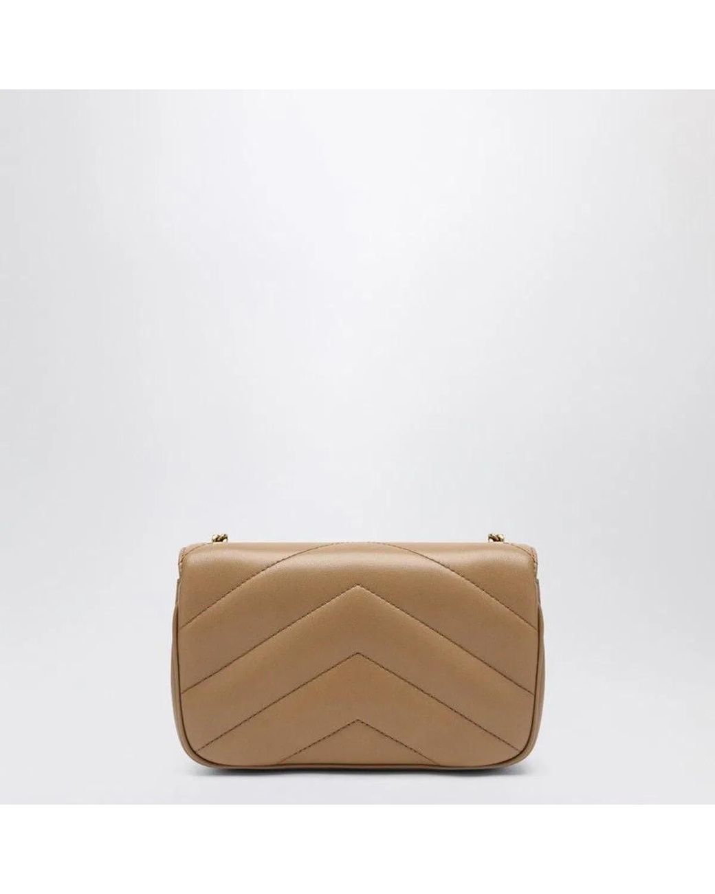 Saint Laurent Natural Shoulder Bags