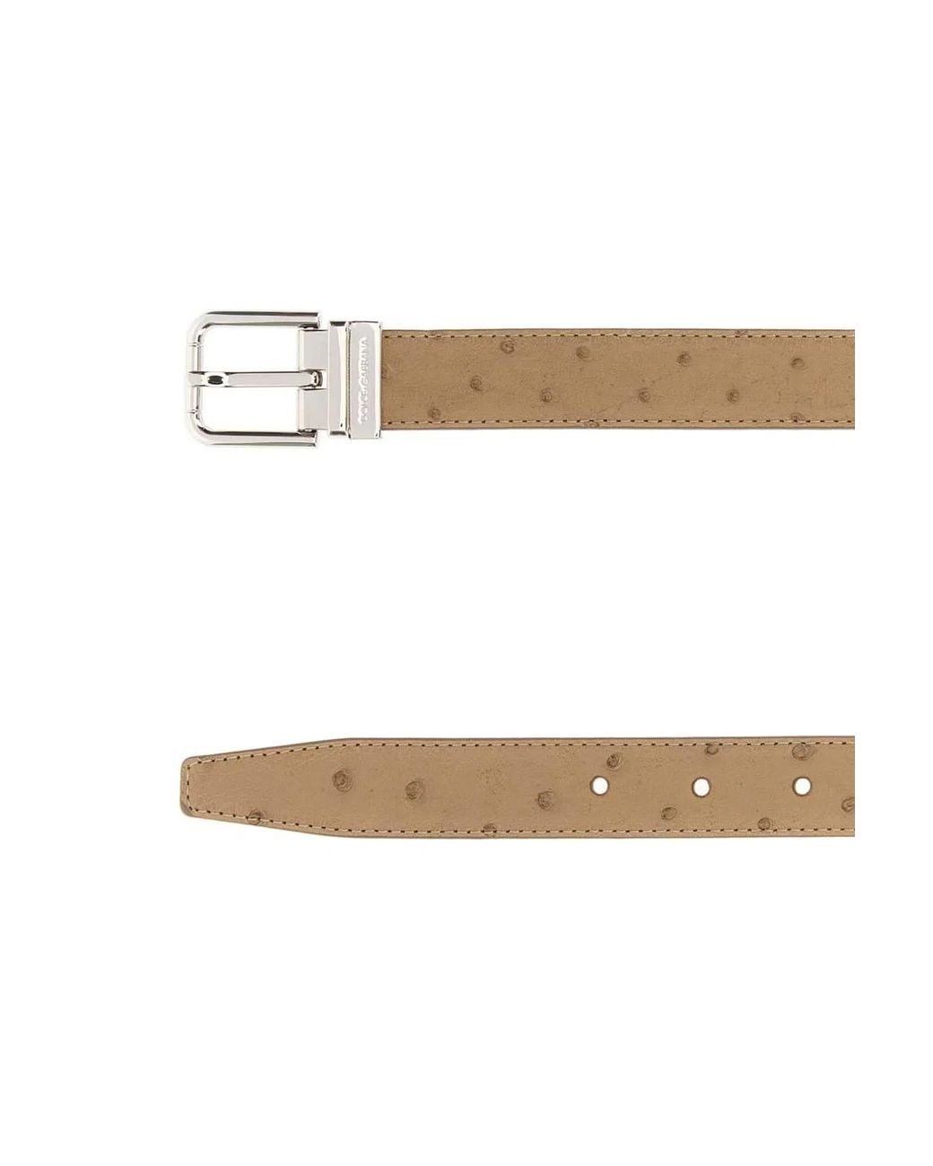 Dolce & Gabbana Metallic Dolce & Gabbana Cintura for men