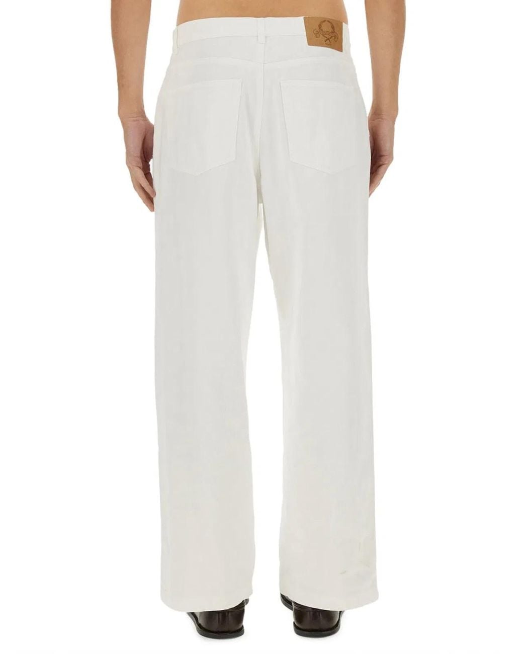 Moschino Couture White Denim Jeans for men