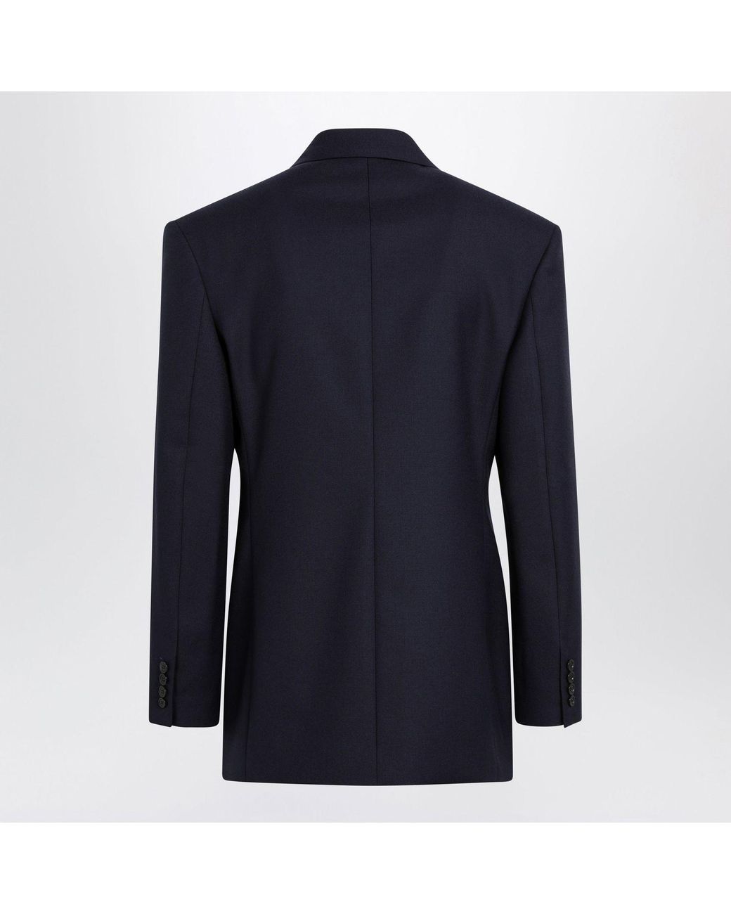 Saint Laurent Blue Doublebreasted Jacket for men