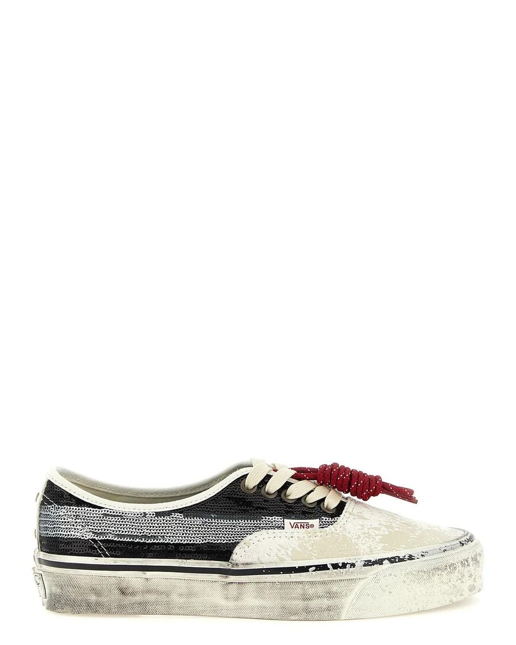 Vans White 'Authentic Premium' Sneakers