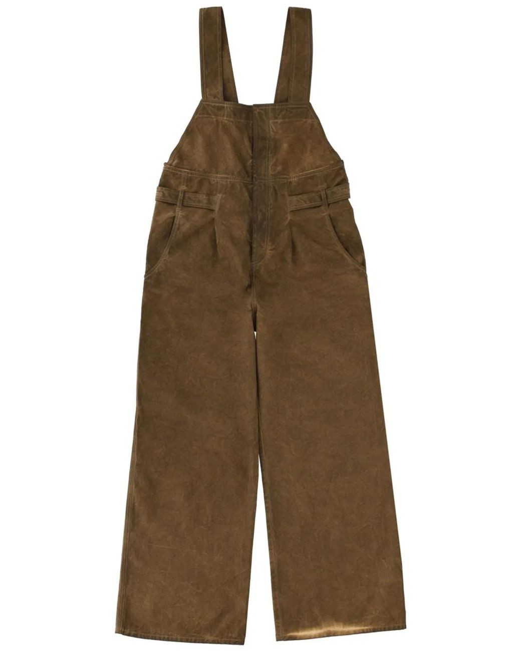 Uma Wang Brown Cotton Trousers