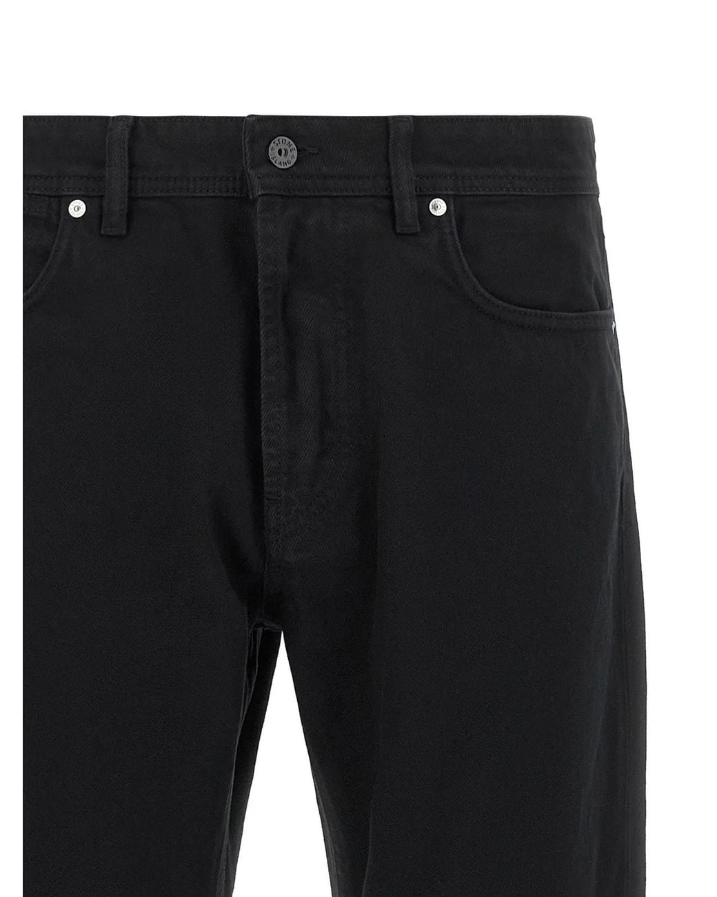 Stone Island Black 'J100005' Jeans for men