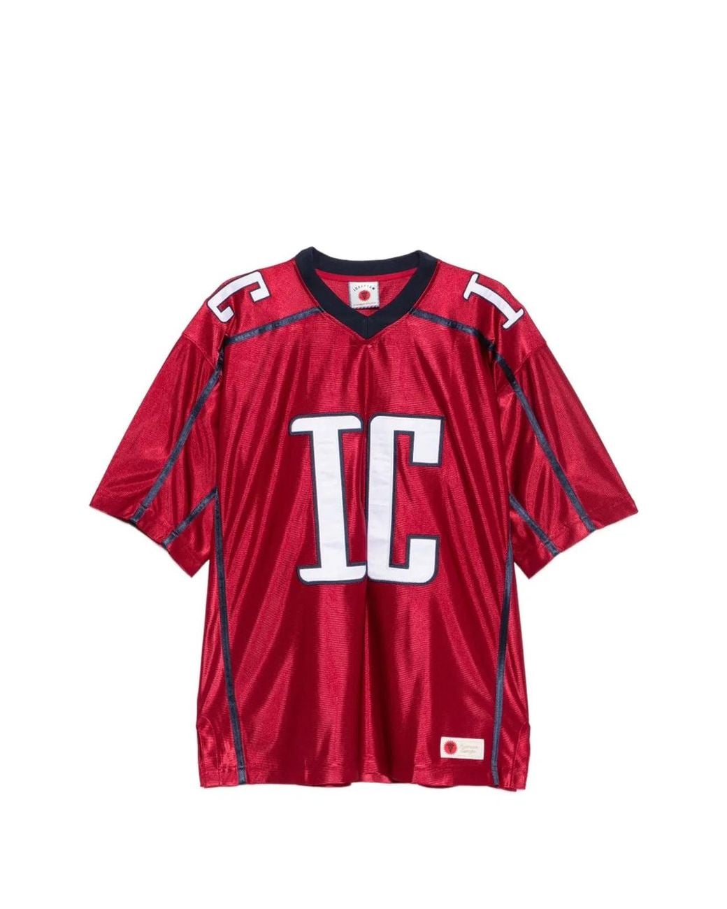 BBCICECREAM Red V-Neck Short Sleeves for men