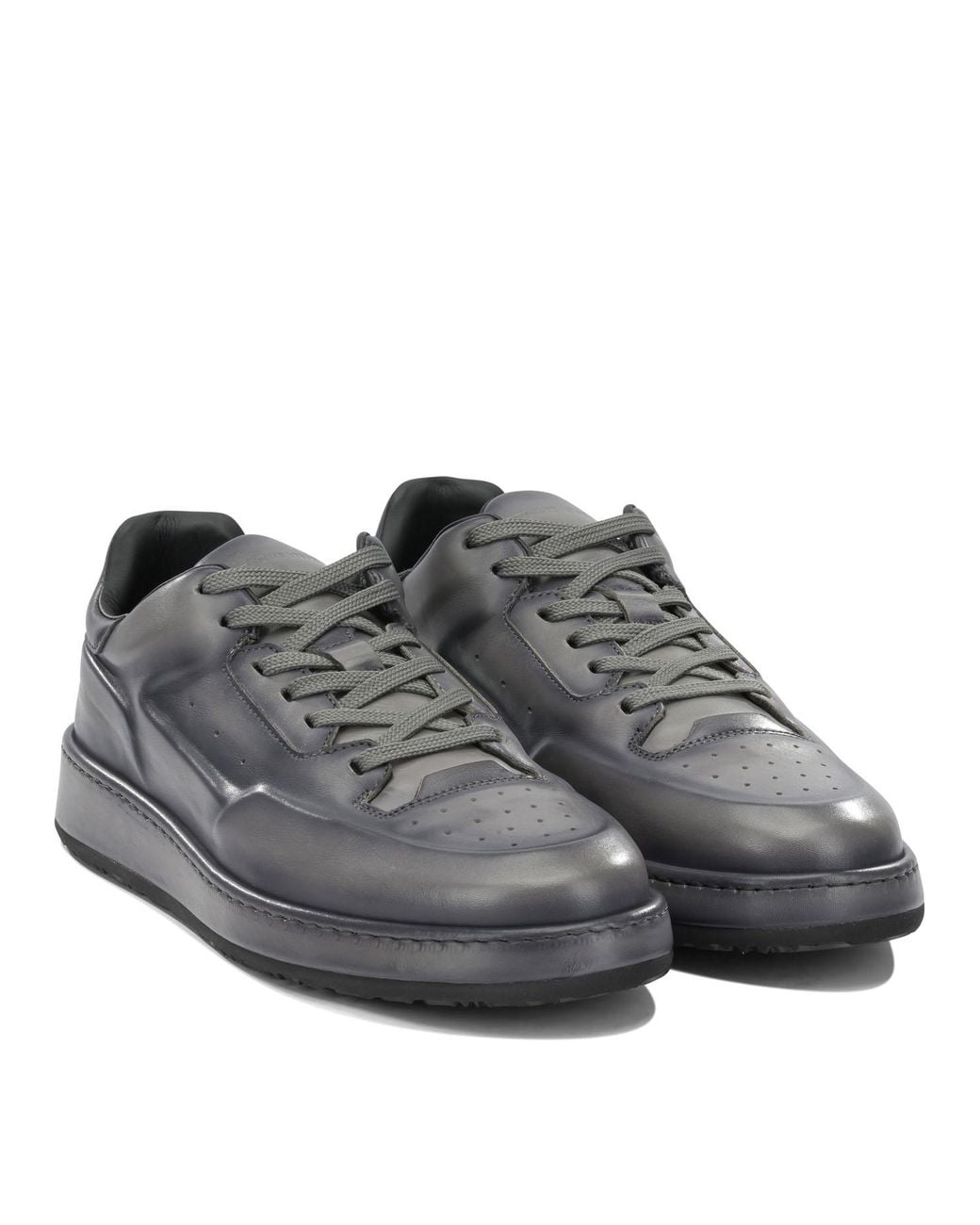 Officine Creative Gray "Eraser 001" Low-Top Sneakers for men