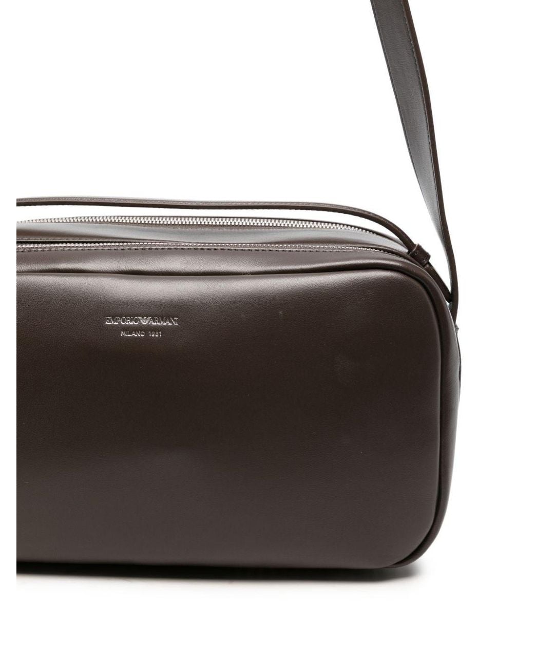 Emporio Armani Black Leahter Handbag