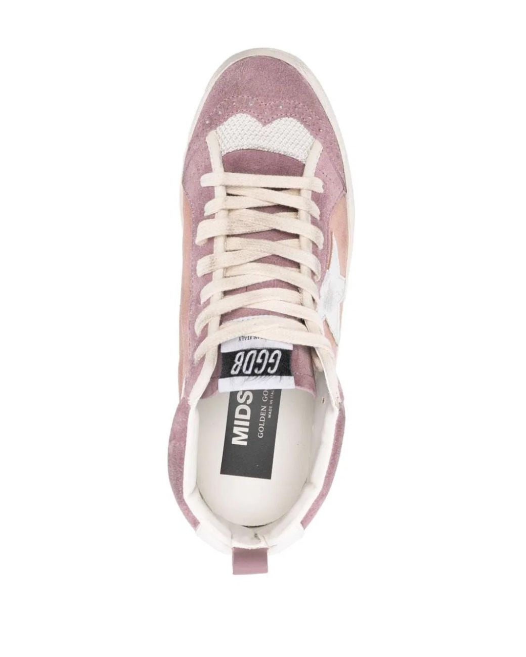 Golden Goose Deluxe Brand Pink Mid Star Sneaker