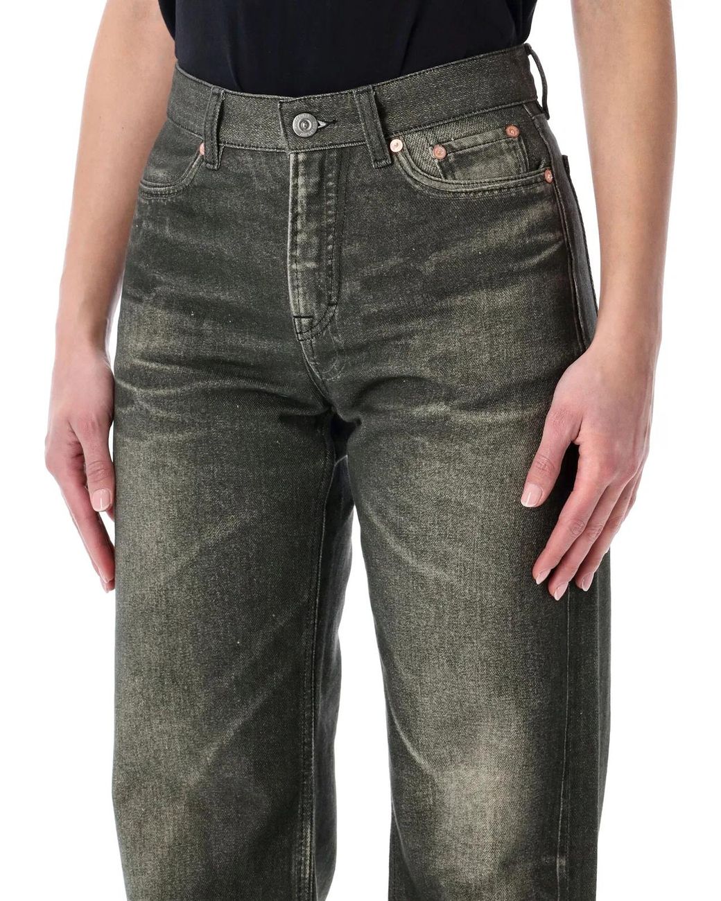Our Legacy Black Wata Cut Jeans