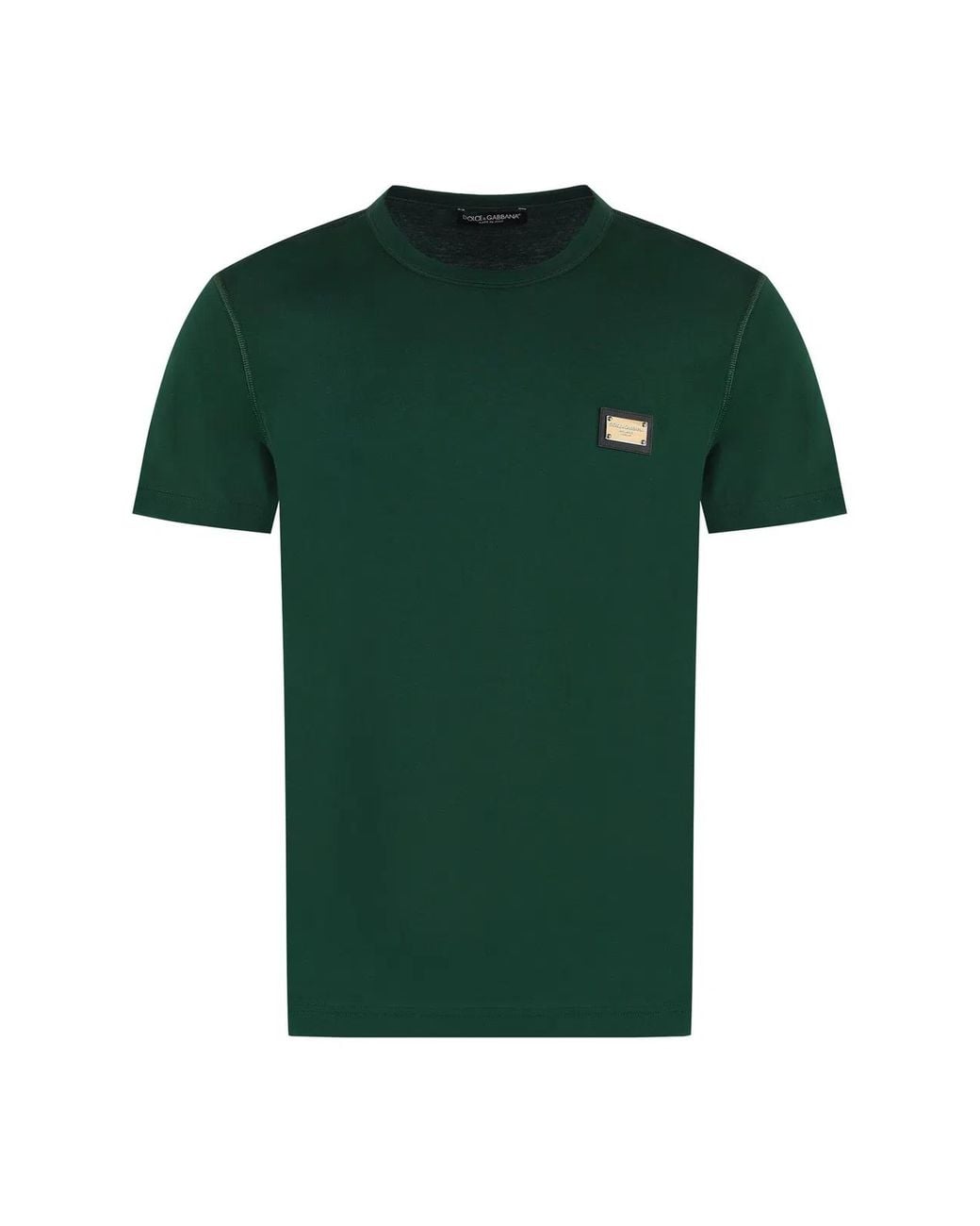Dolce & Gabbana Green T-Shirts for men