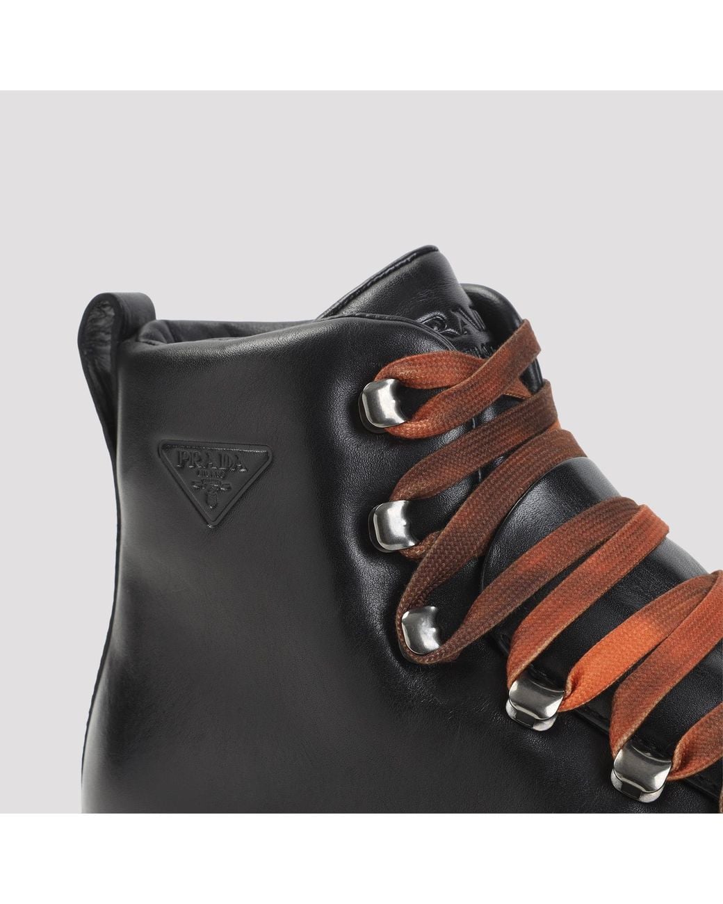 Prada Black Nero St Moritz Boots for men
