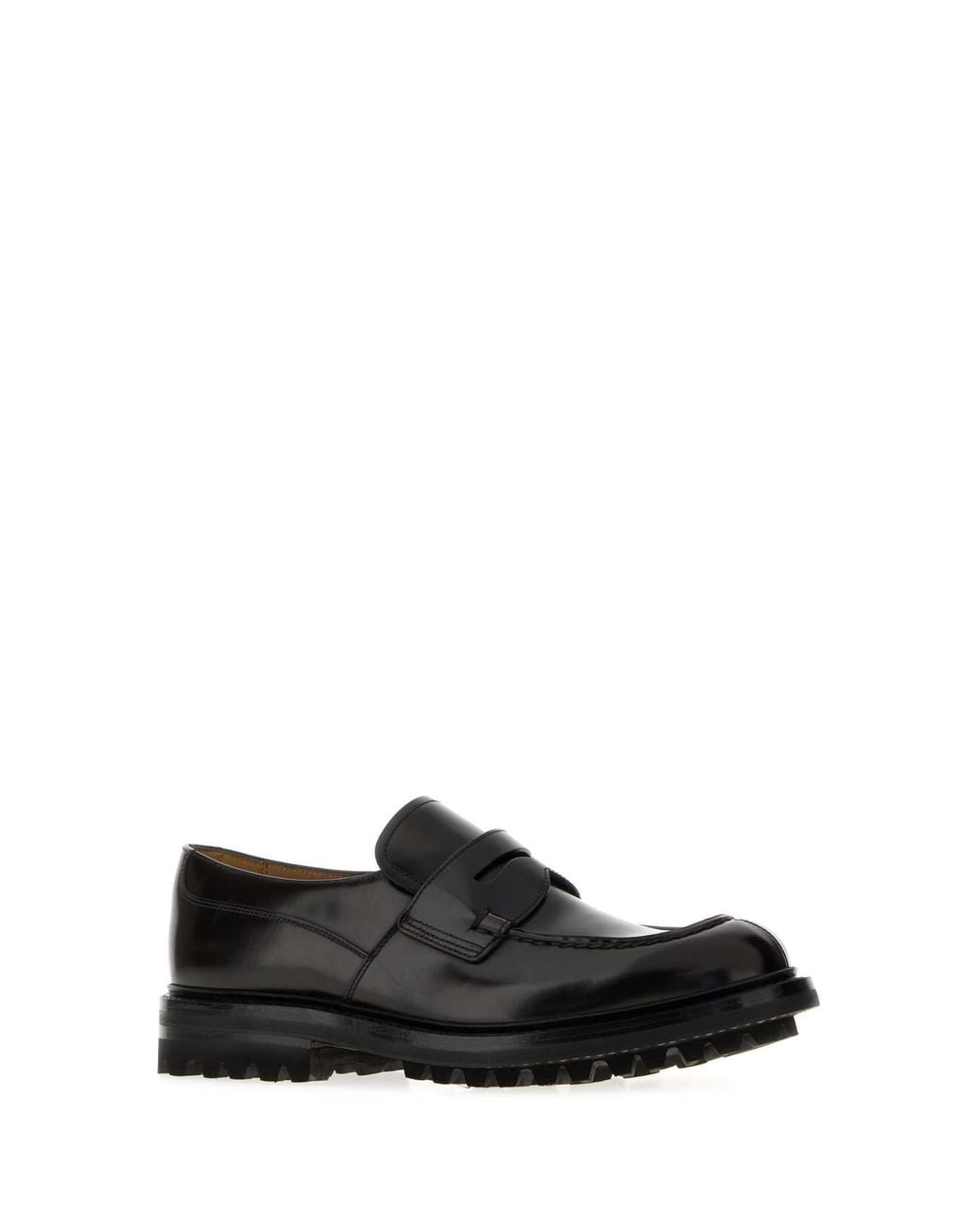 Church's Black Mc Kinnon Leather Loafers For for men