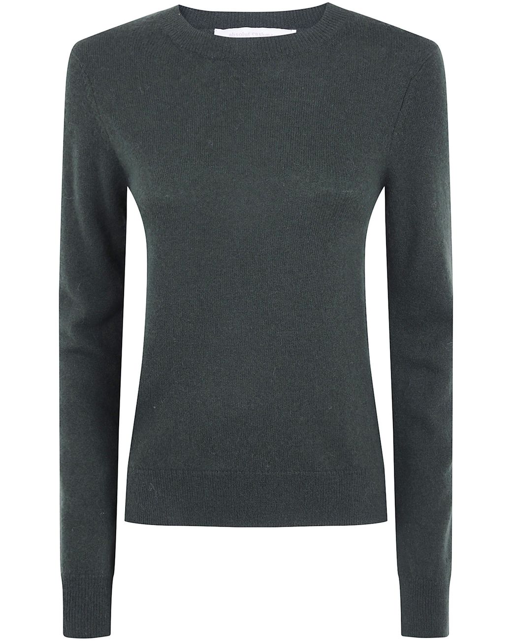 ABSOLUT CASHMERE Gray "Catelina" Round Neck Sweater