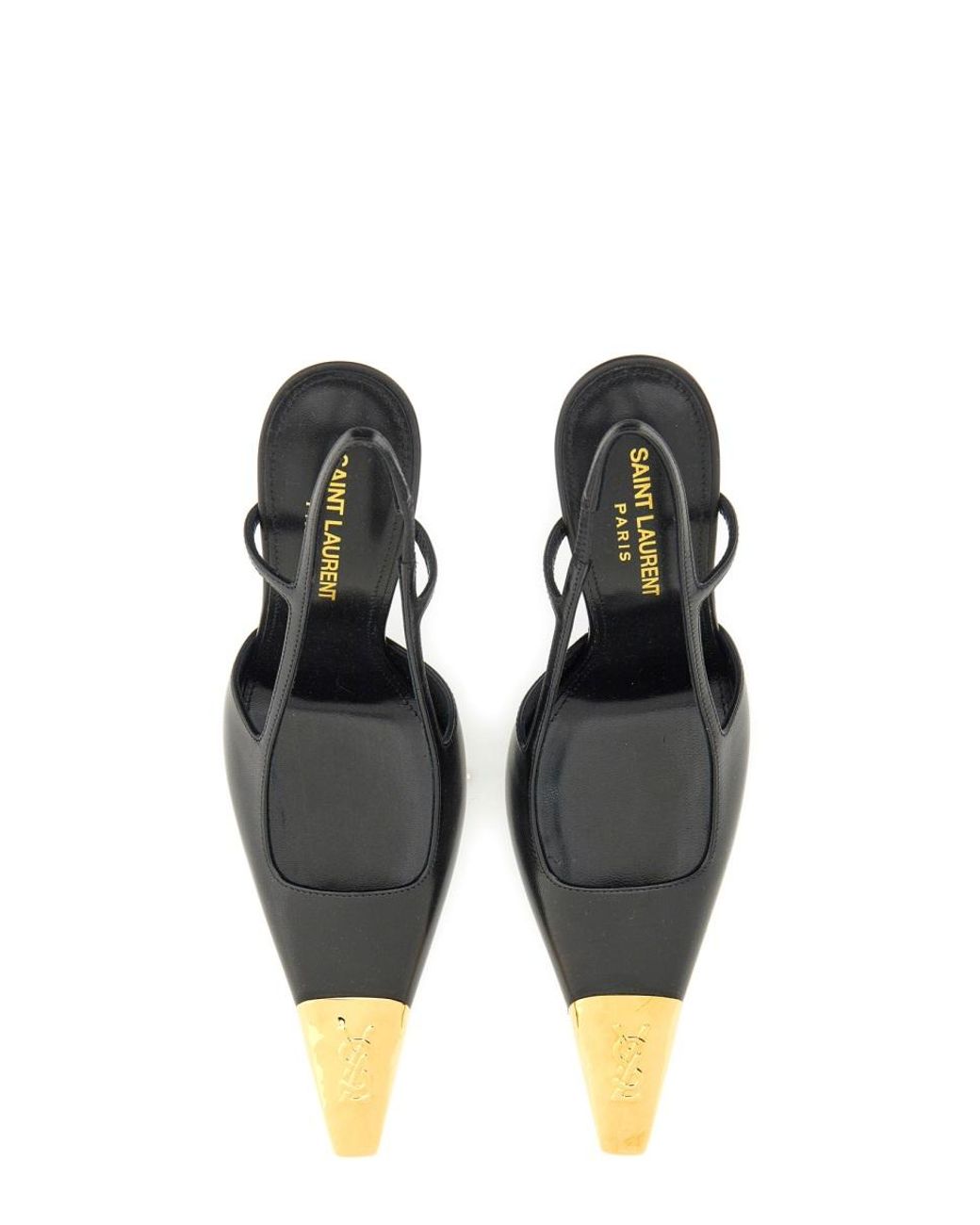 Saint Laurent White Décolleté "Jeanne"