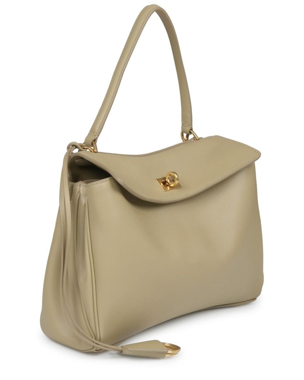 Balenciaga Natural Handbag Rodeo Leather Handbags