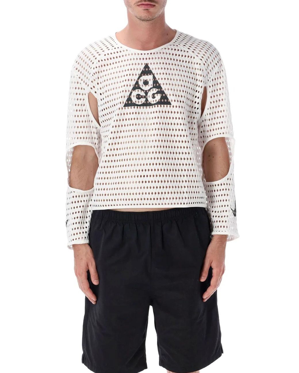 Nike White Acg Radical Airflow Running Top for men