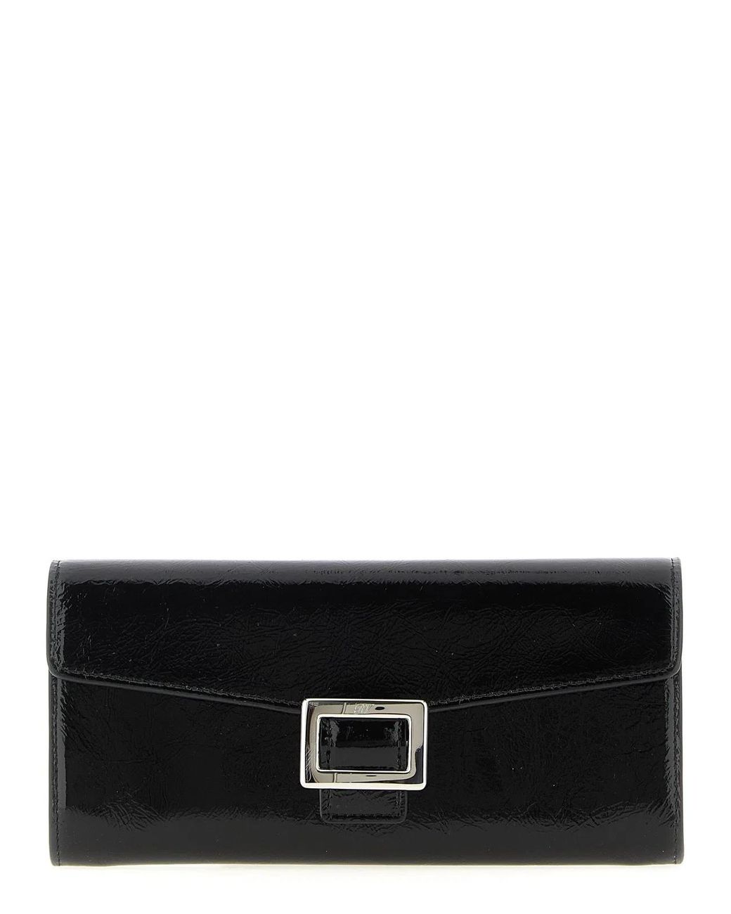 Roger Vivier Black "Belle Vivier" Wallet