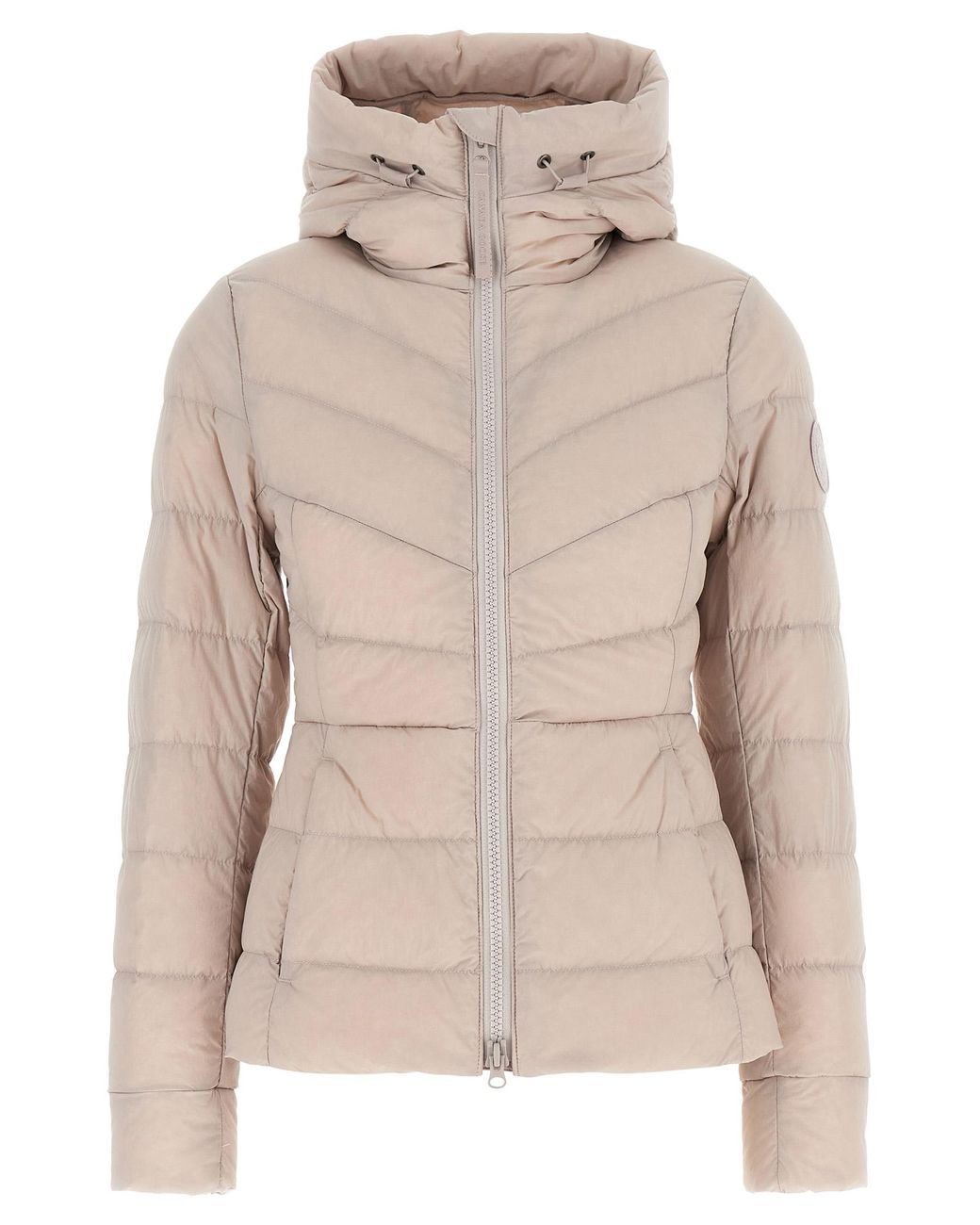 Canada Goose Natural Quilted 'Clair' Padded Down Jacket