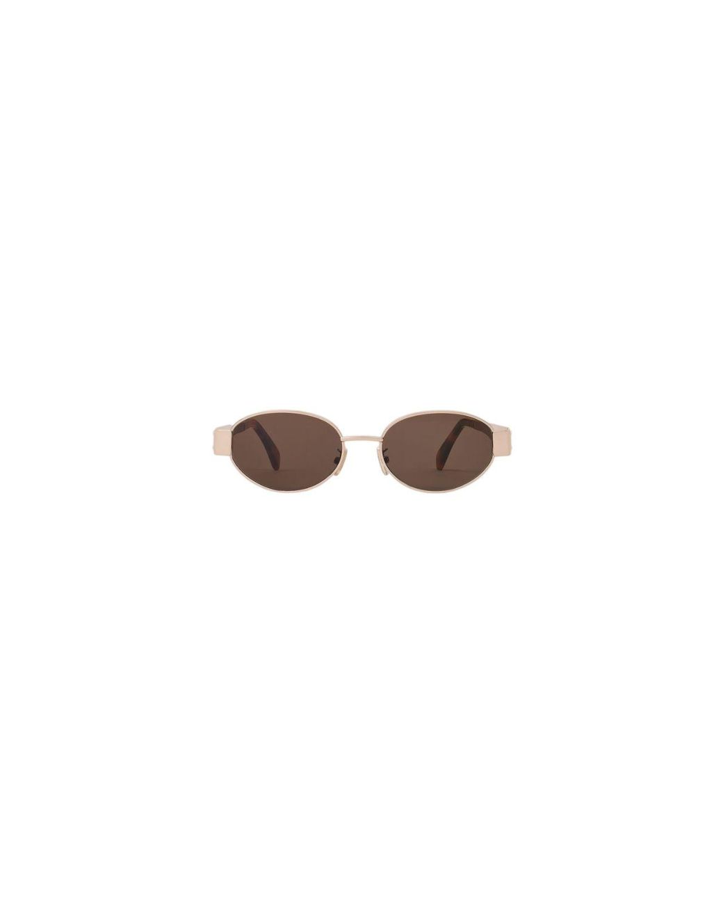 Céline Brown Triomphe Metal 01 Sunglasses